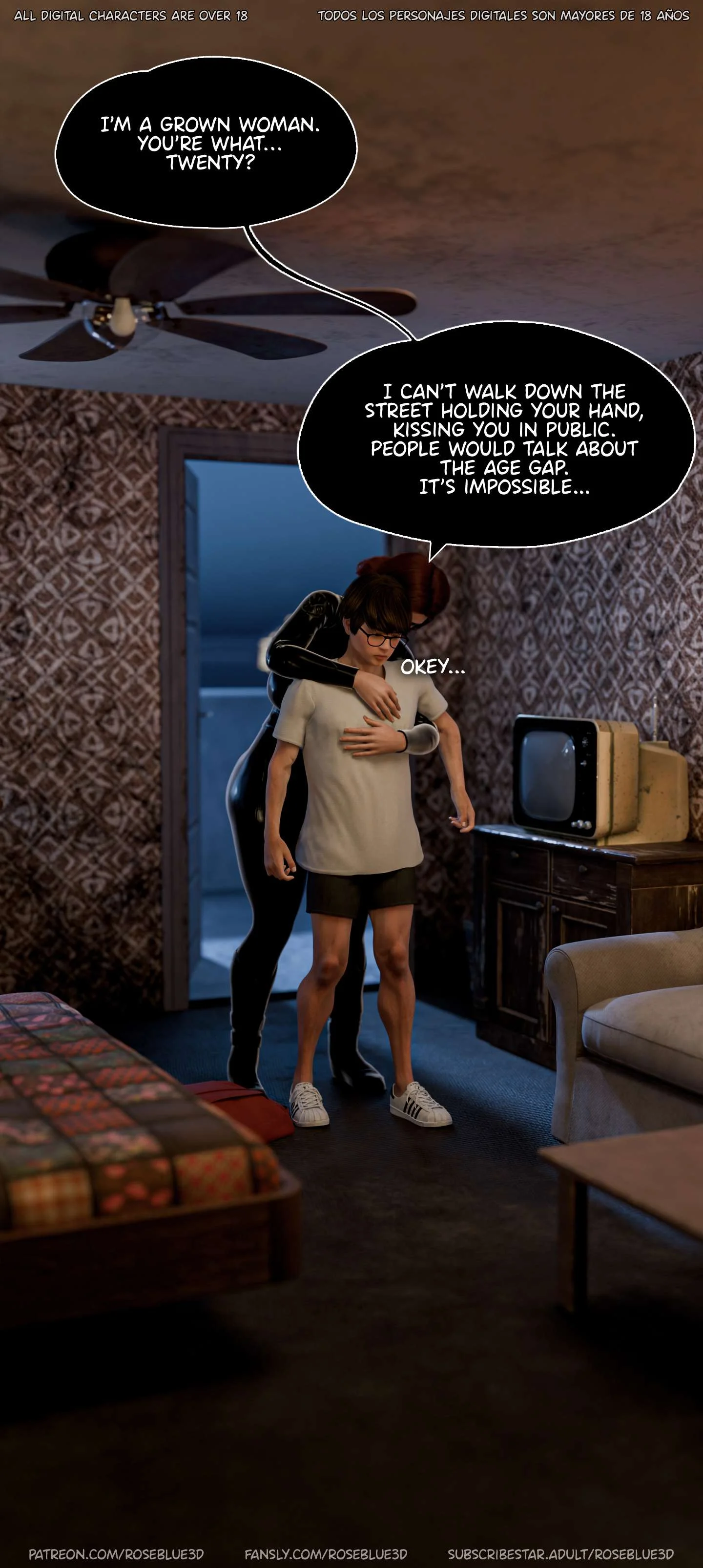 My Neighbor’s Widow  [RoseBlue3D] - 50 . My Neighbor's Widow - Ch.50 - Page 36