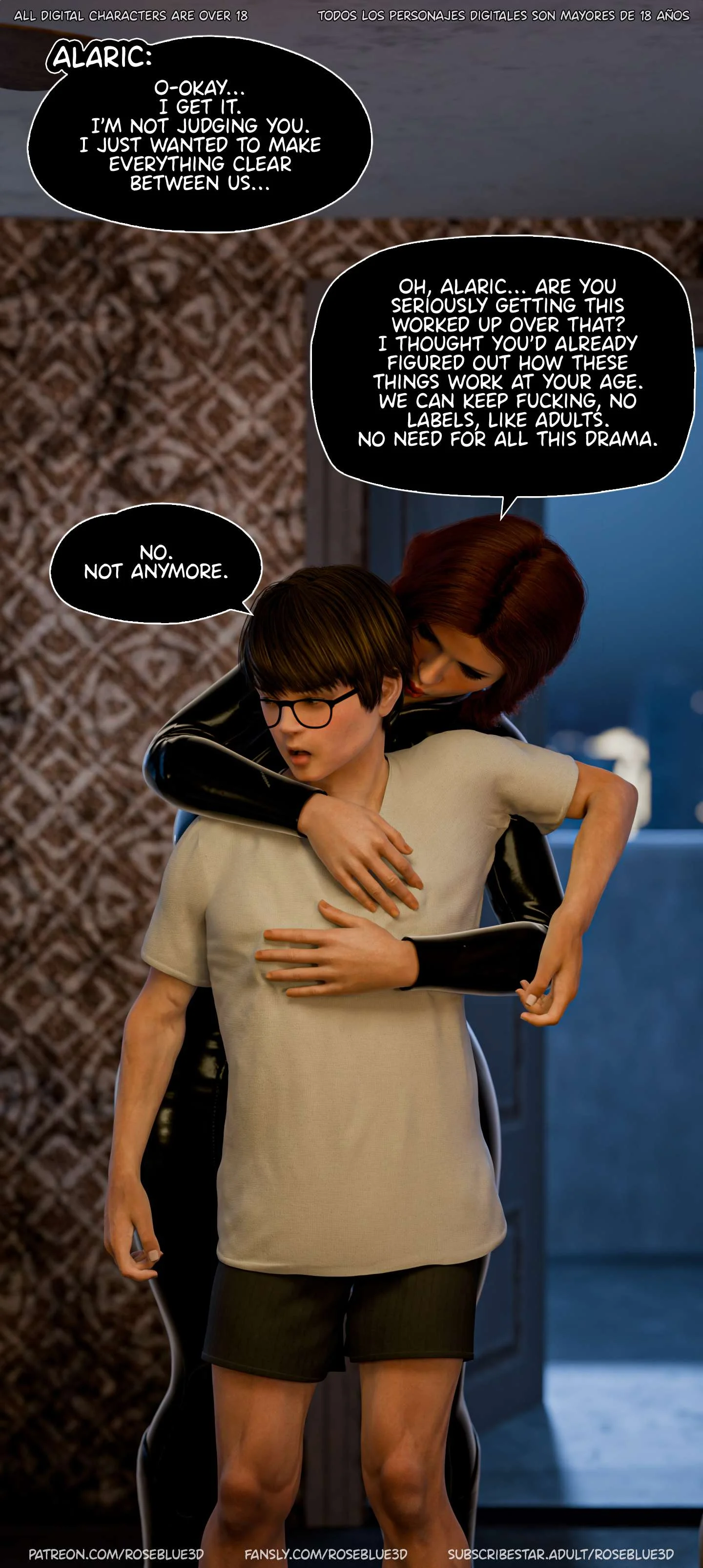 My Neighbor’s Widow  [RoseBlue3D] - 50 . My Neighbor's Widow - Ch.50 - Page 37