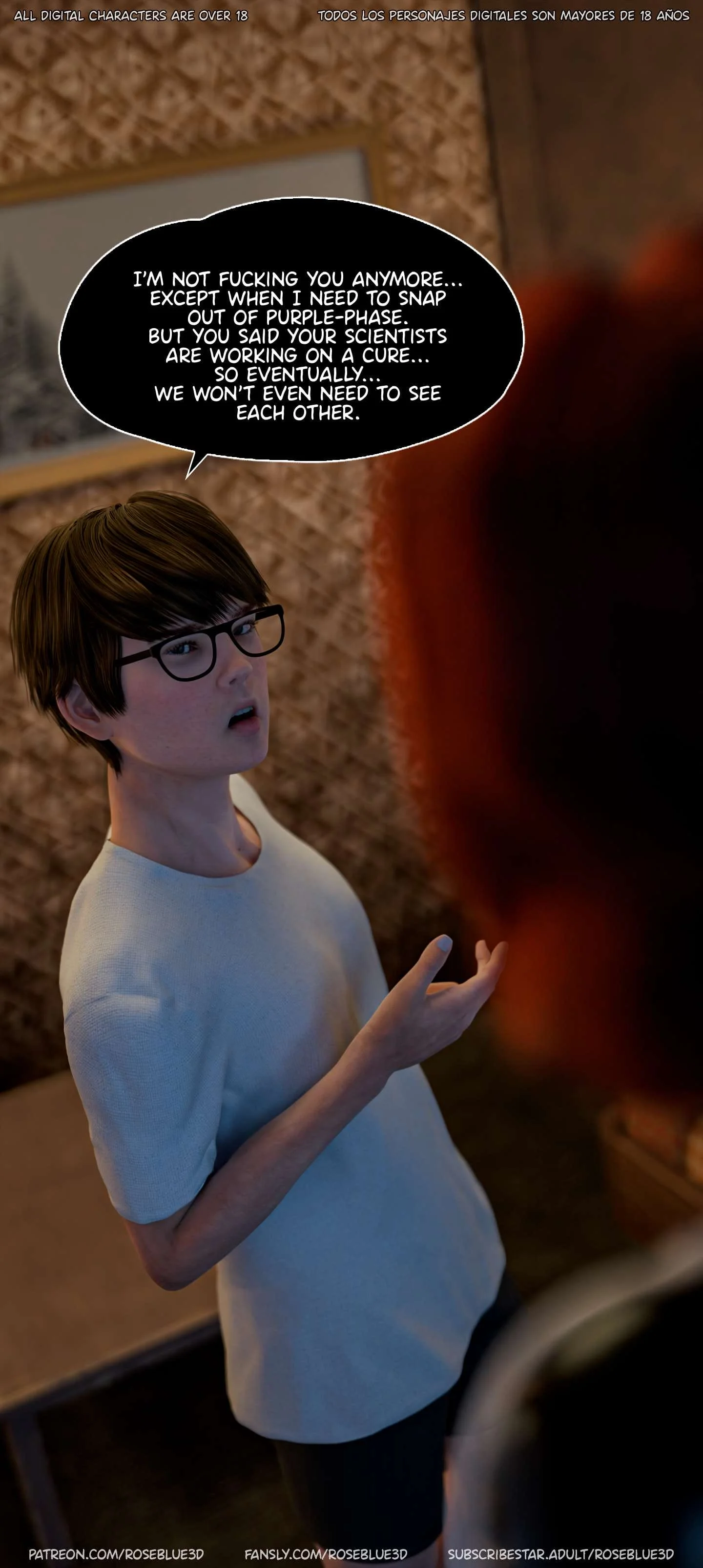 My Neighbor’s Widow  [RoseBlue3D] - 50 . My Neighbor's Widow - Ch.50 - Page 39