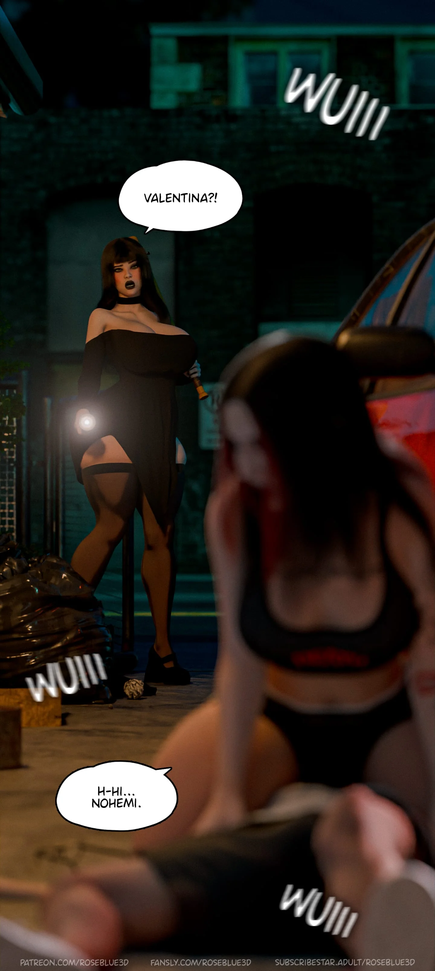 My Neighbor’s Widow  [RoseBlue3D] - 46 . My Neighbor's Widow - Ch.46 - Page 123