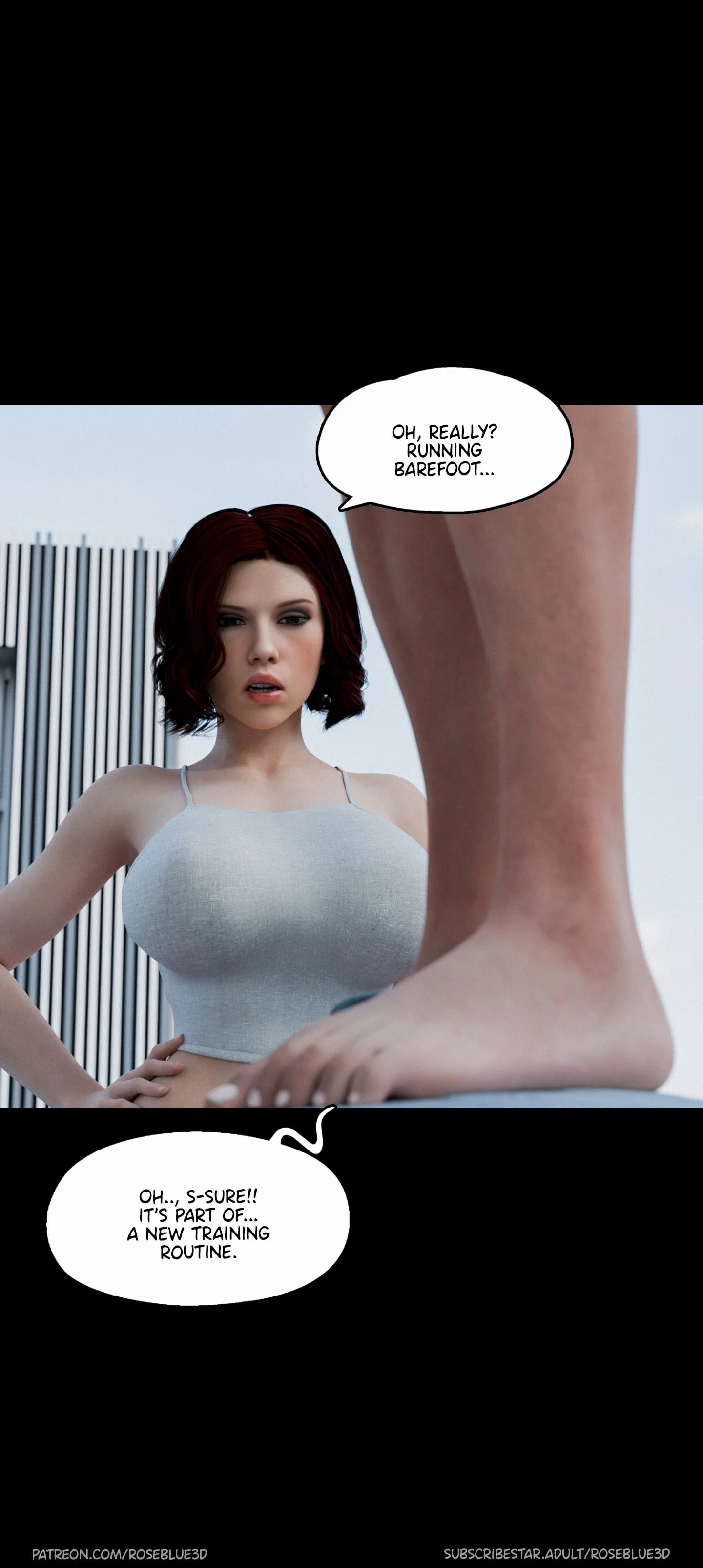 My Neighbor’s Widow  [RoseBlue3D] - 31 . My Neighbor's Widow - Ch.31 - Page 32