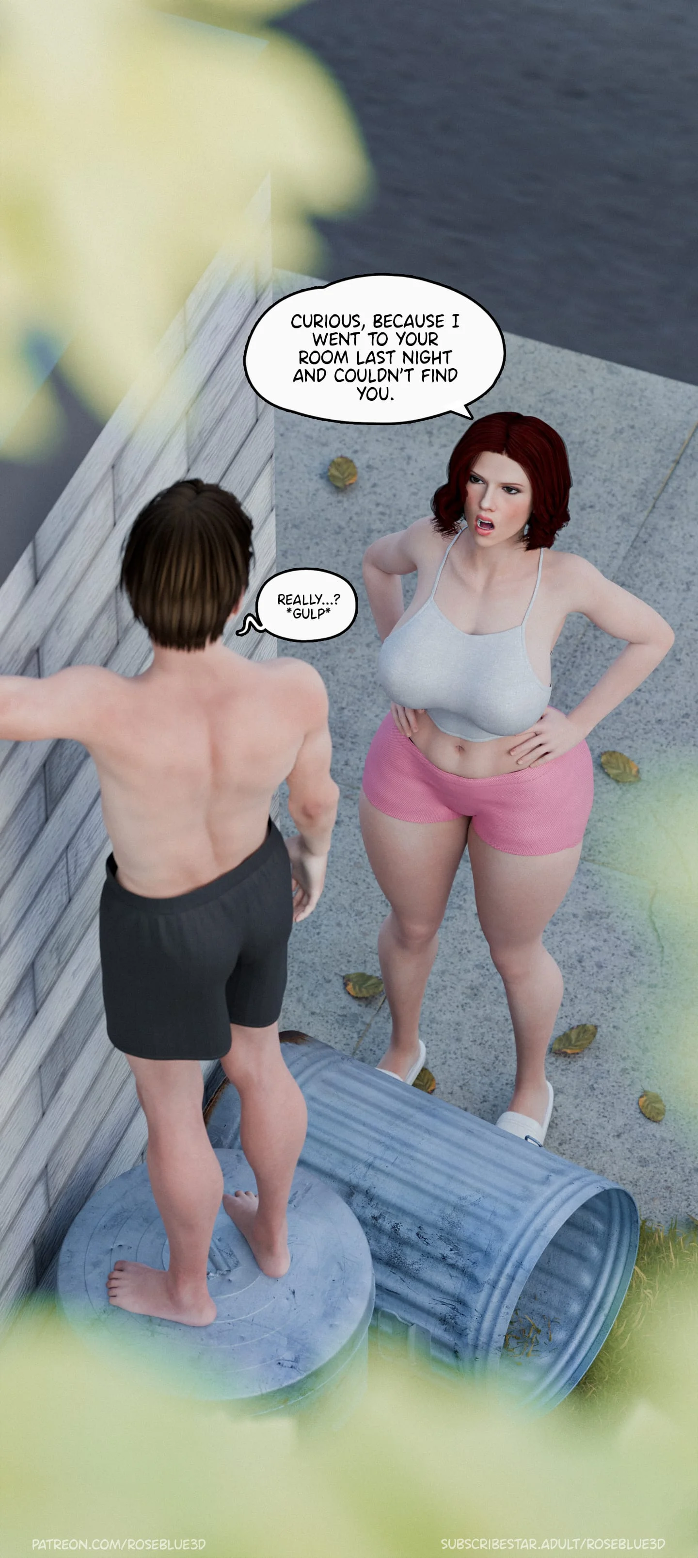 My Neighbor’s Widow  [RoseBlue3D] - 31 . My Neighbor's Widow - Ch.31 - Page 33