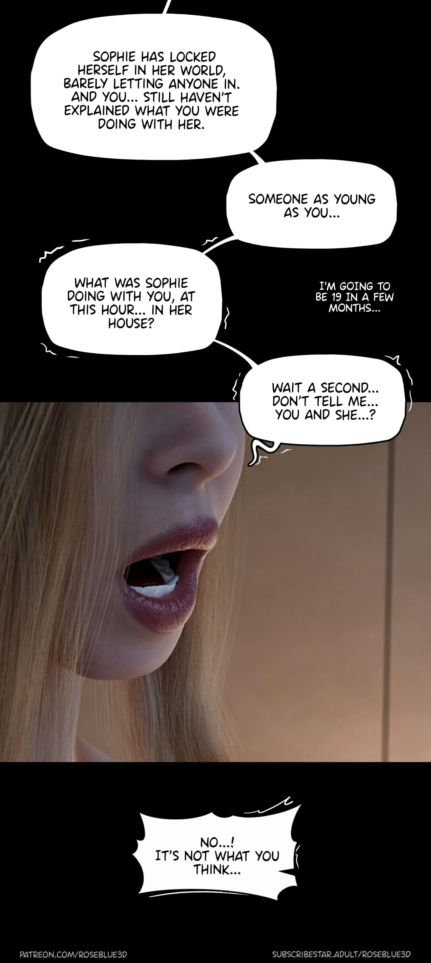 My Neighbor’s Widow  [RoseBlue3D] - 32 . My Neighbor's Widow - Ch.32 - Page 37