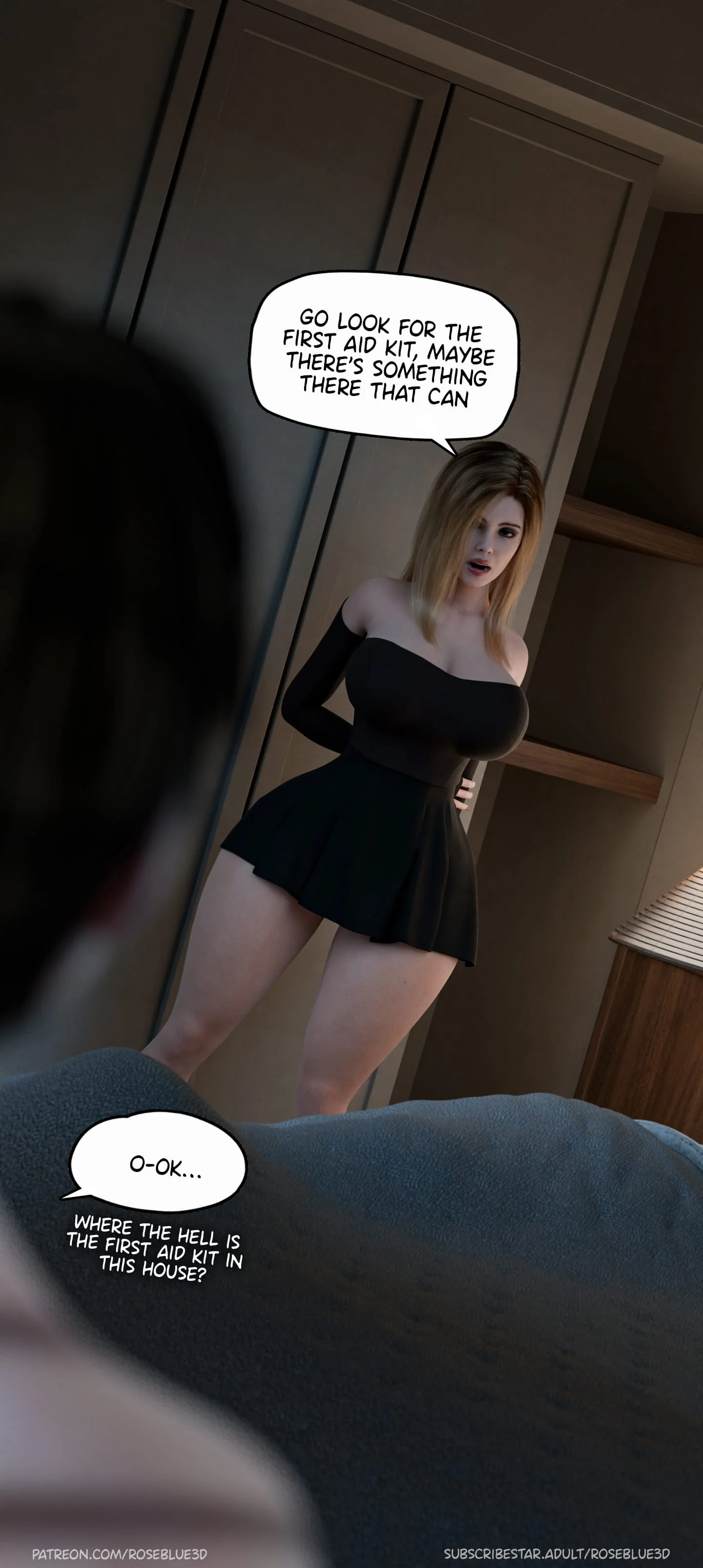My Neighbor’s Widow  [RoseBlue3D] - 32 . My Neighbor's Widow - Ch.32 - Page 39