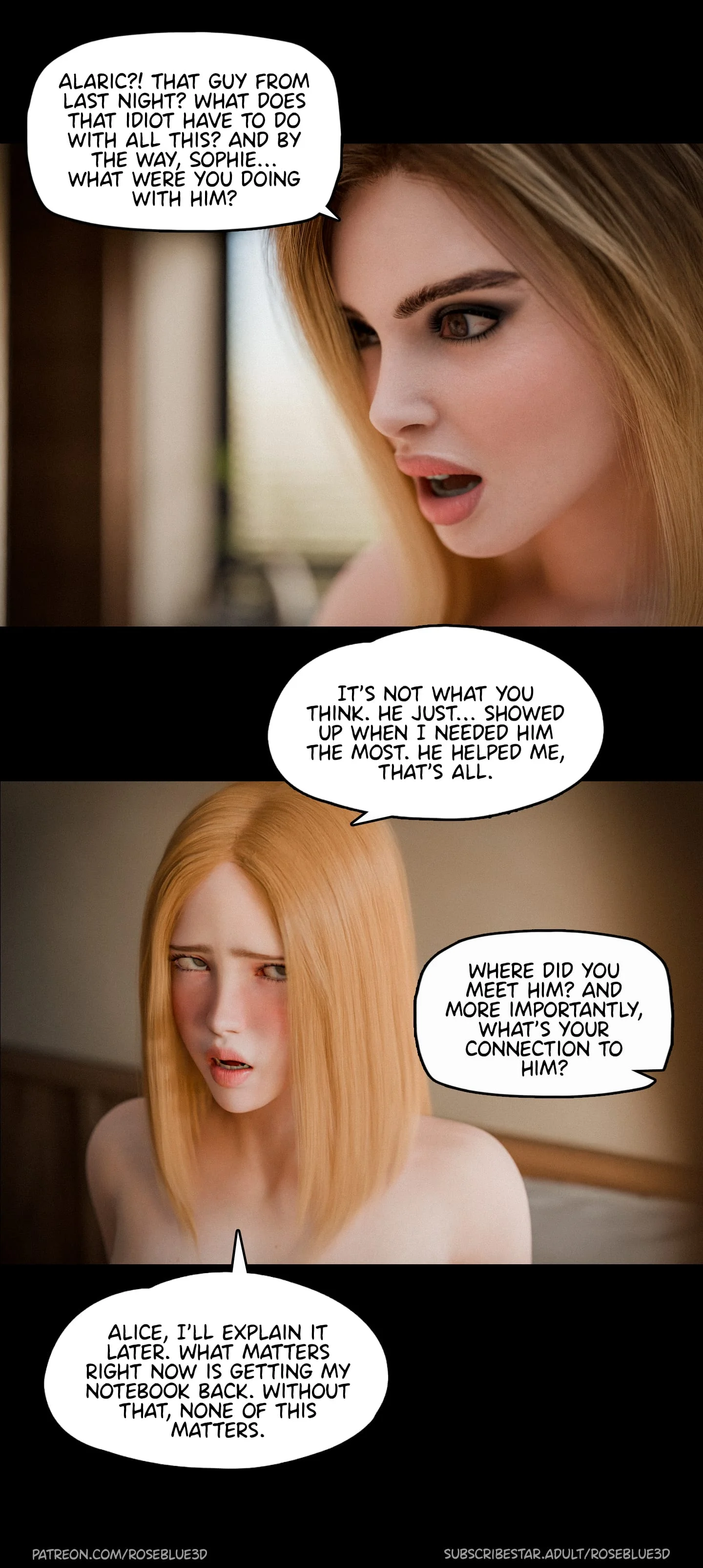 My Neighbor’s Widow  [RoseBlue3D] - 35 . My Neighbor's Widow - Ch.35 - Page 14