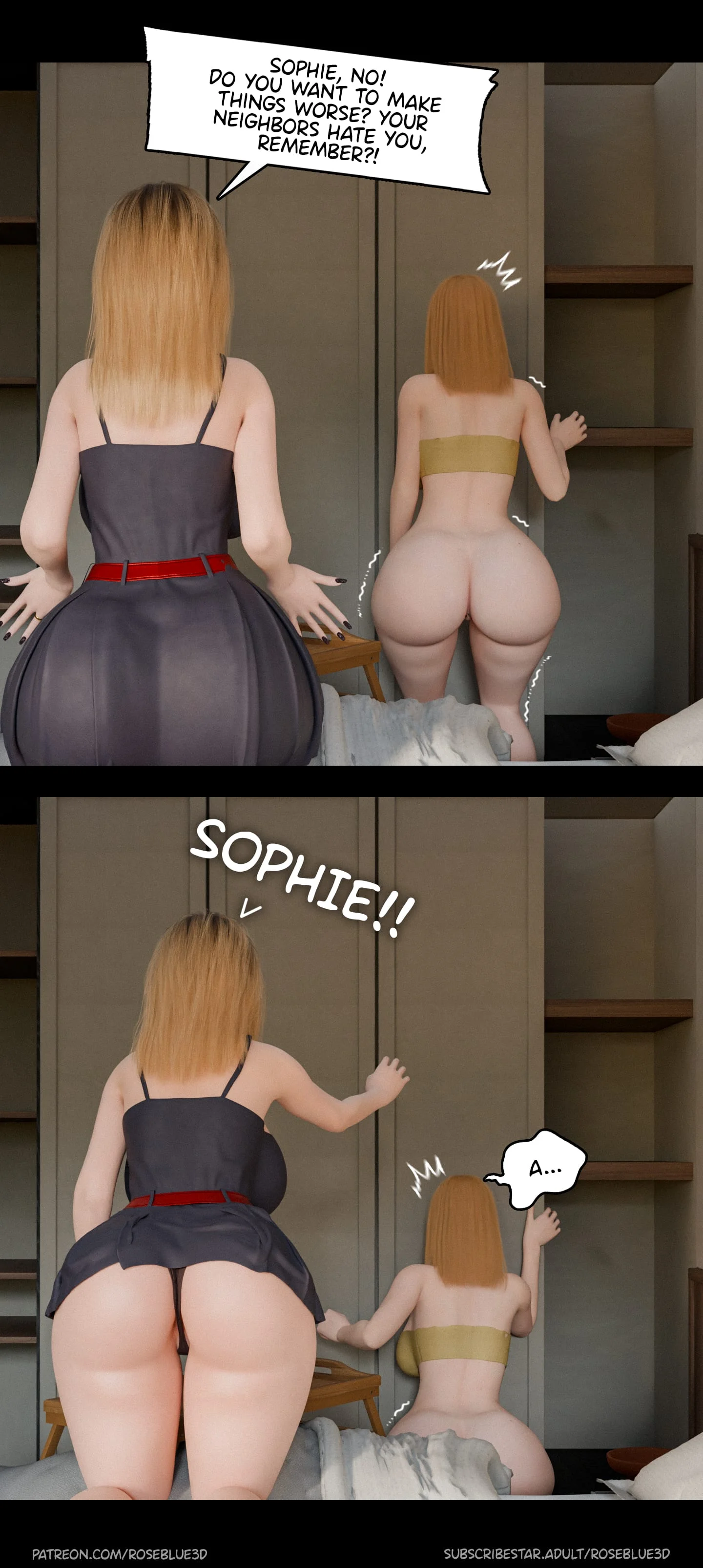 My Neighbor’s Widow  [RoseBlue3D] - 35 . My Neighbor's Widow - Ch.35 - Page 16