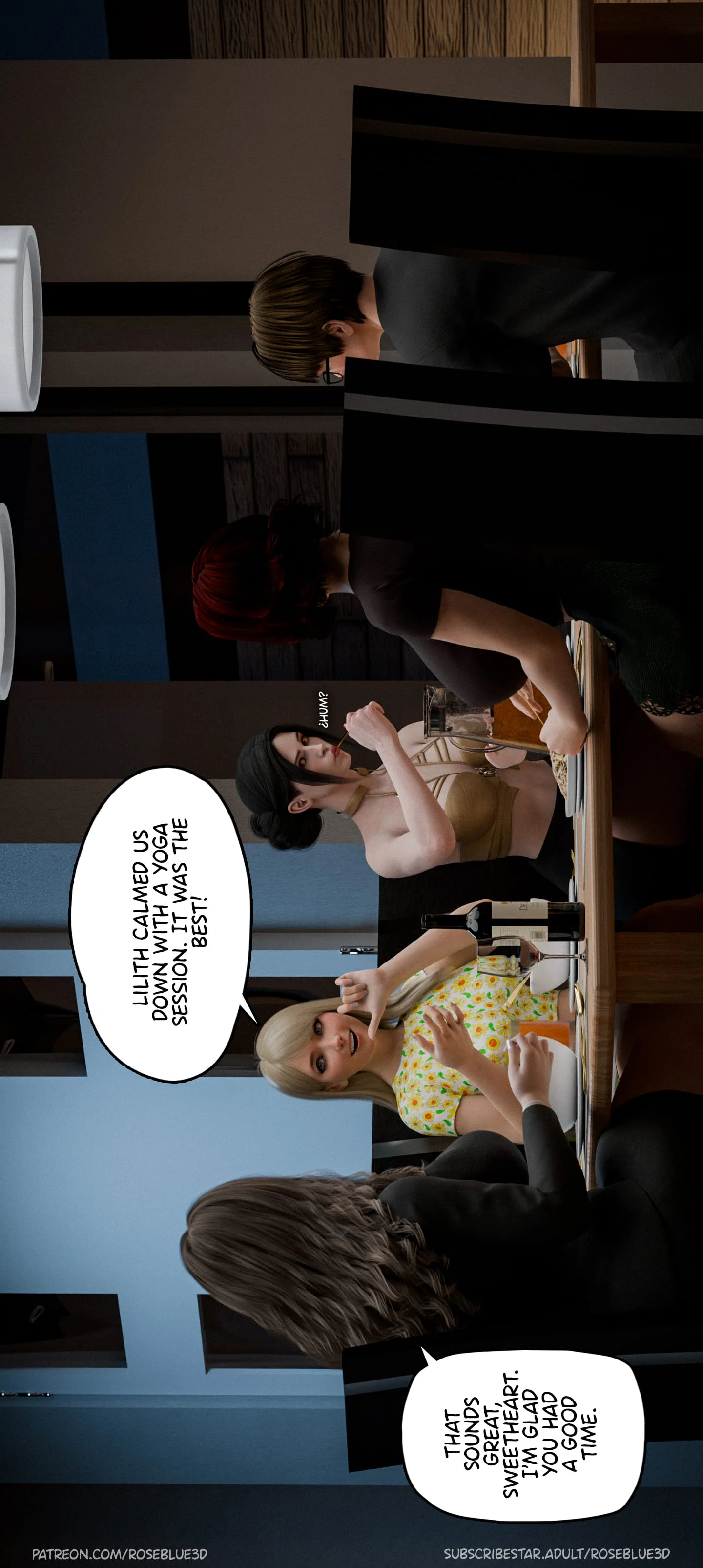 My Neighbor’s Widow  [RoseBlue3D] - 35 . My Neighbor's Widow - Ch.35 - Page 25
