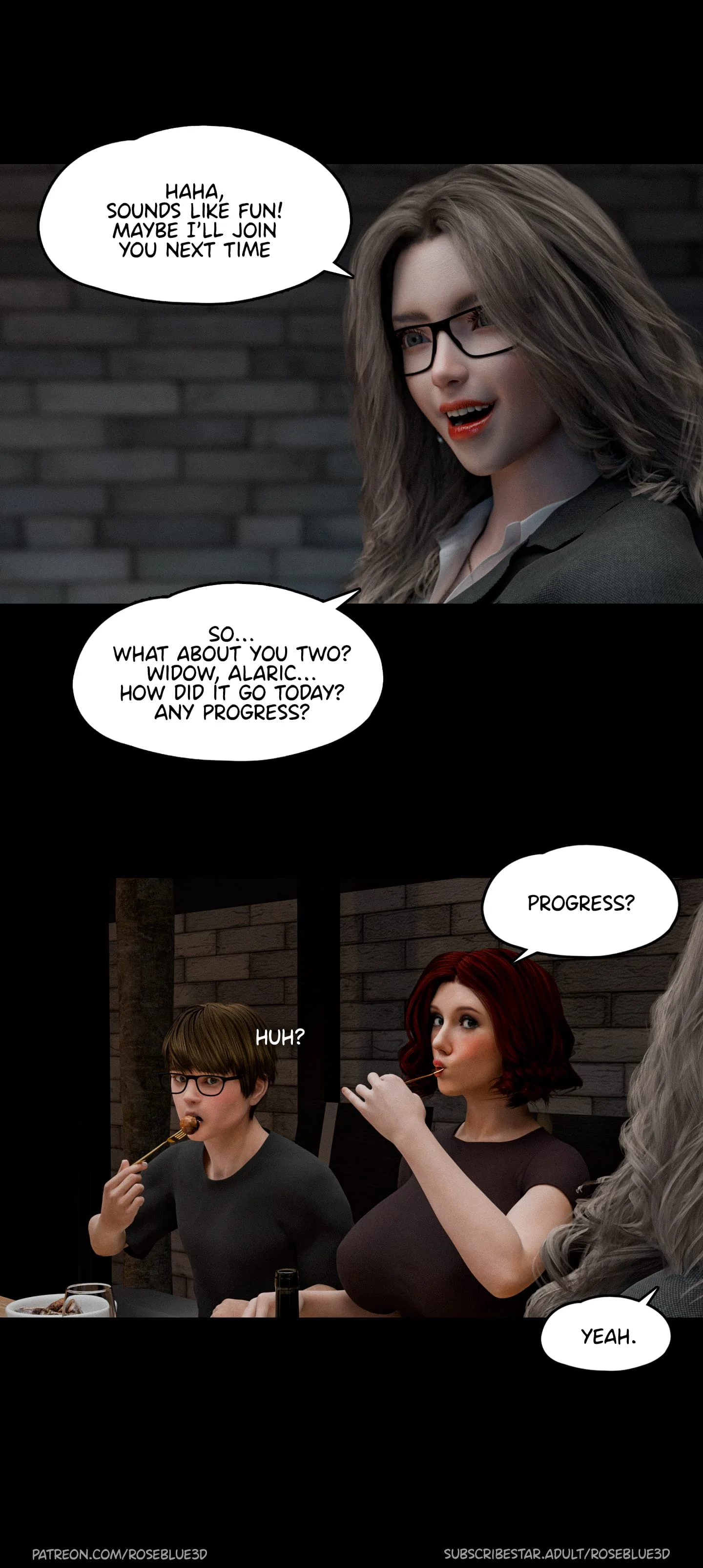 My Neighbor’s Widow  [RoseBlue3D] - 35 . My Neighbor's Widow - Ch.35 - Page 27