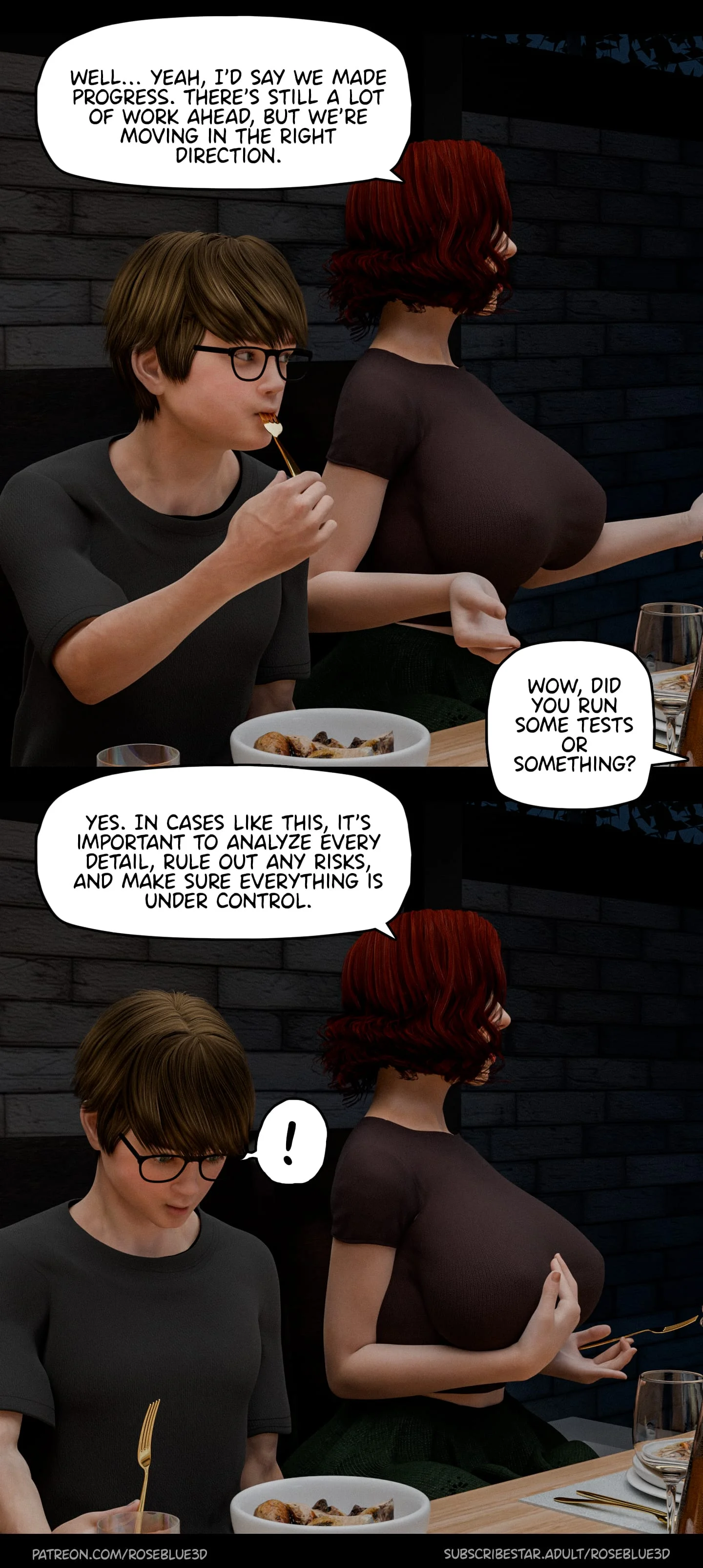 My Neighbor’s Widow  [RoseBlue3D] - 35 . My Neighbor's Widow - Ch.35 - Page 28