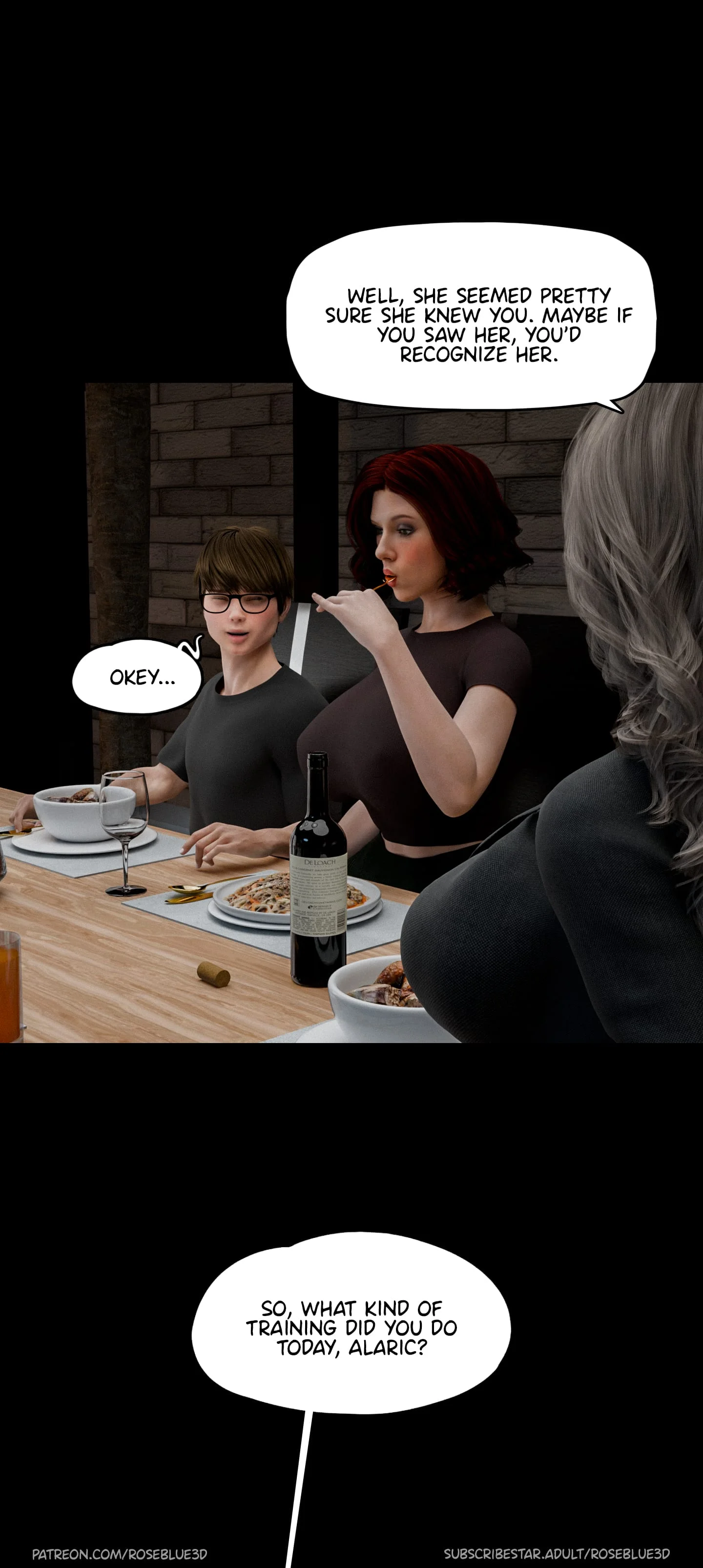My Neighbor’s Widow  [RoseBlue3D] - 35 . My Neighbor's Widow - Ch.35 - Page 36