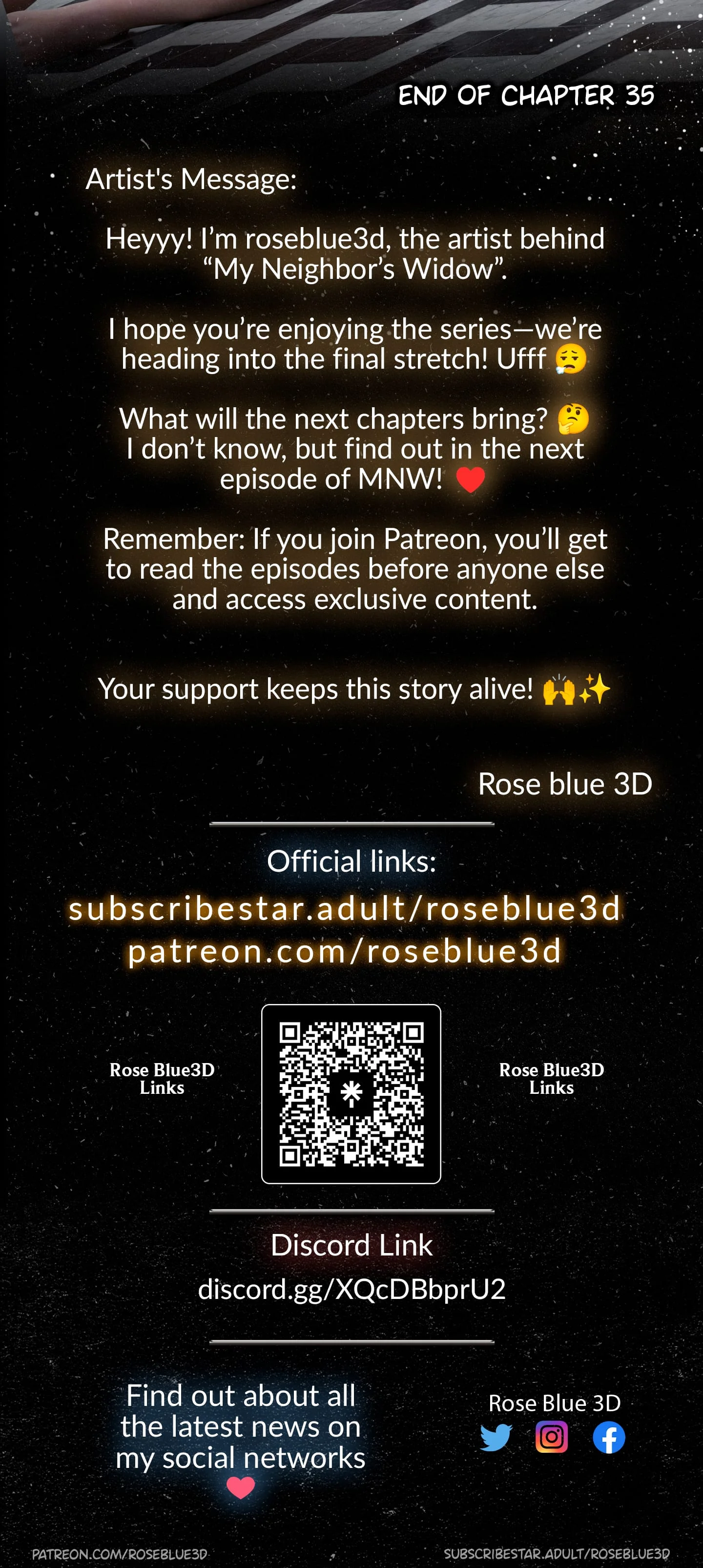My Neighbor’s Widow  [RoseBlue3D] - 35 . My Neighbor's Widow - Ch.35 - Page 64