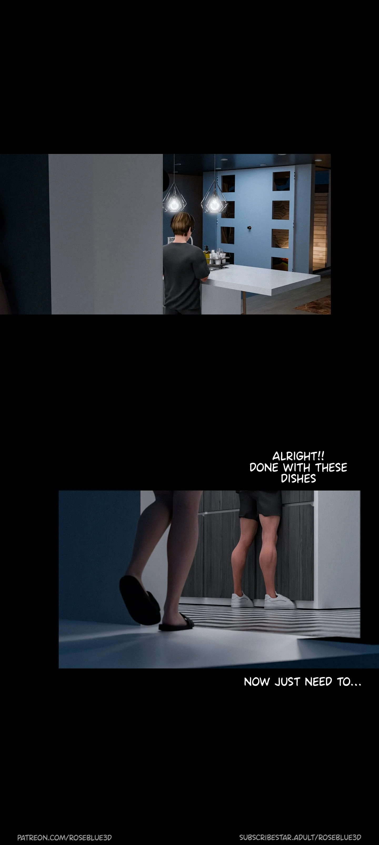 My Neighbor’s Widow  [RoseBlue3D] - 36 . My Neighbor's Widow - Ch.36 - Page 9
