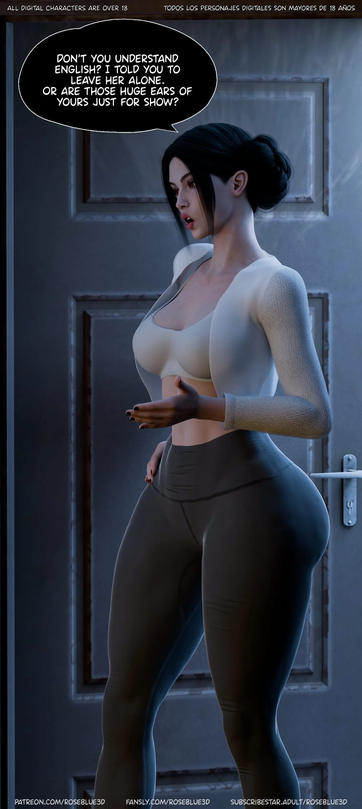 My Neighbor’s Widow  [RoseBlue3D] - 55 . My Neighbor's Widow - Ch.55 - Page 3