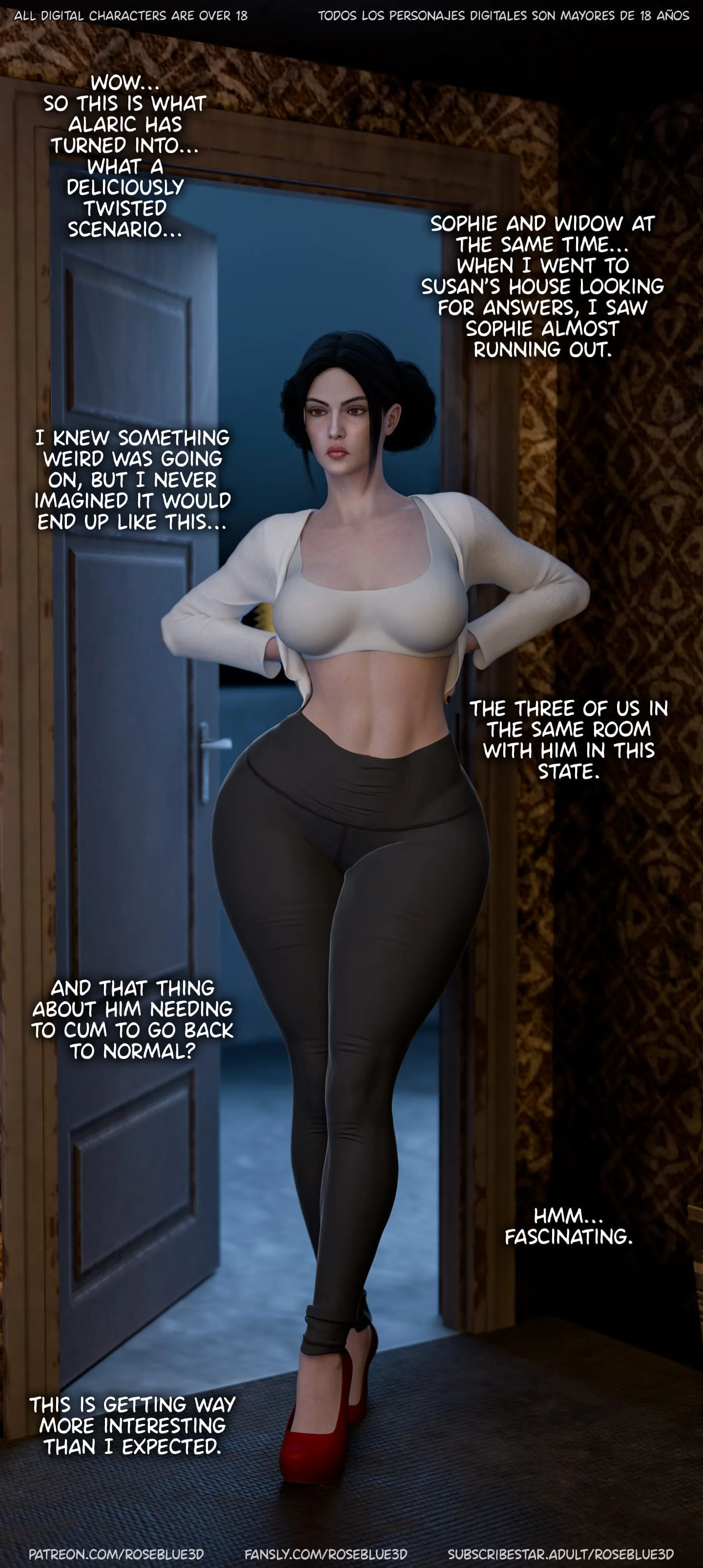 My Neighbor’s Widow  [RoseBlue3D] - 55 . My Neighbor's Widow - Ch.55 - Page 5