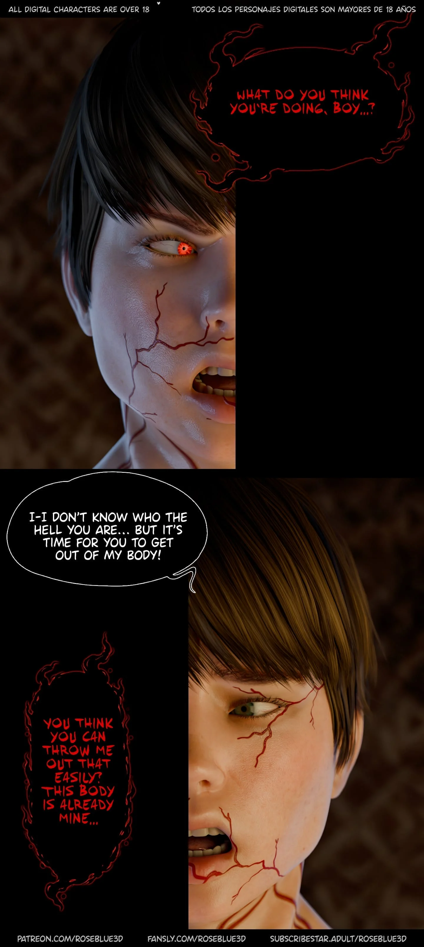 My Neighbor’s Widow  [RoseBlue3D] - 55 . My Neighbor's Widow - Ch.55 - Page 132