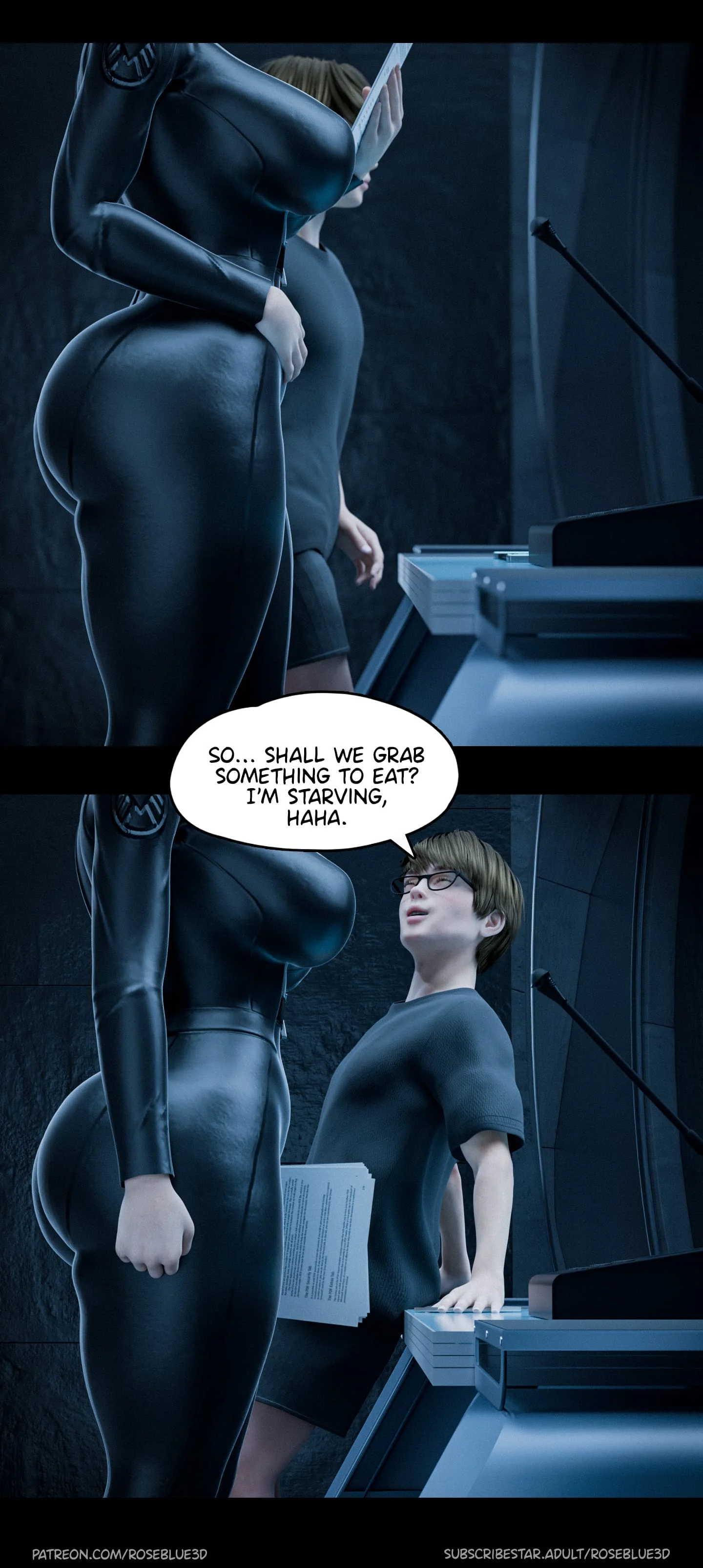 My Neighbor’s Widow  [RoseBlue3D] - 34 . My Neighbor's Widow - Ch.34 - Page 109