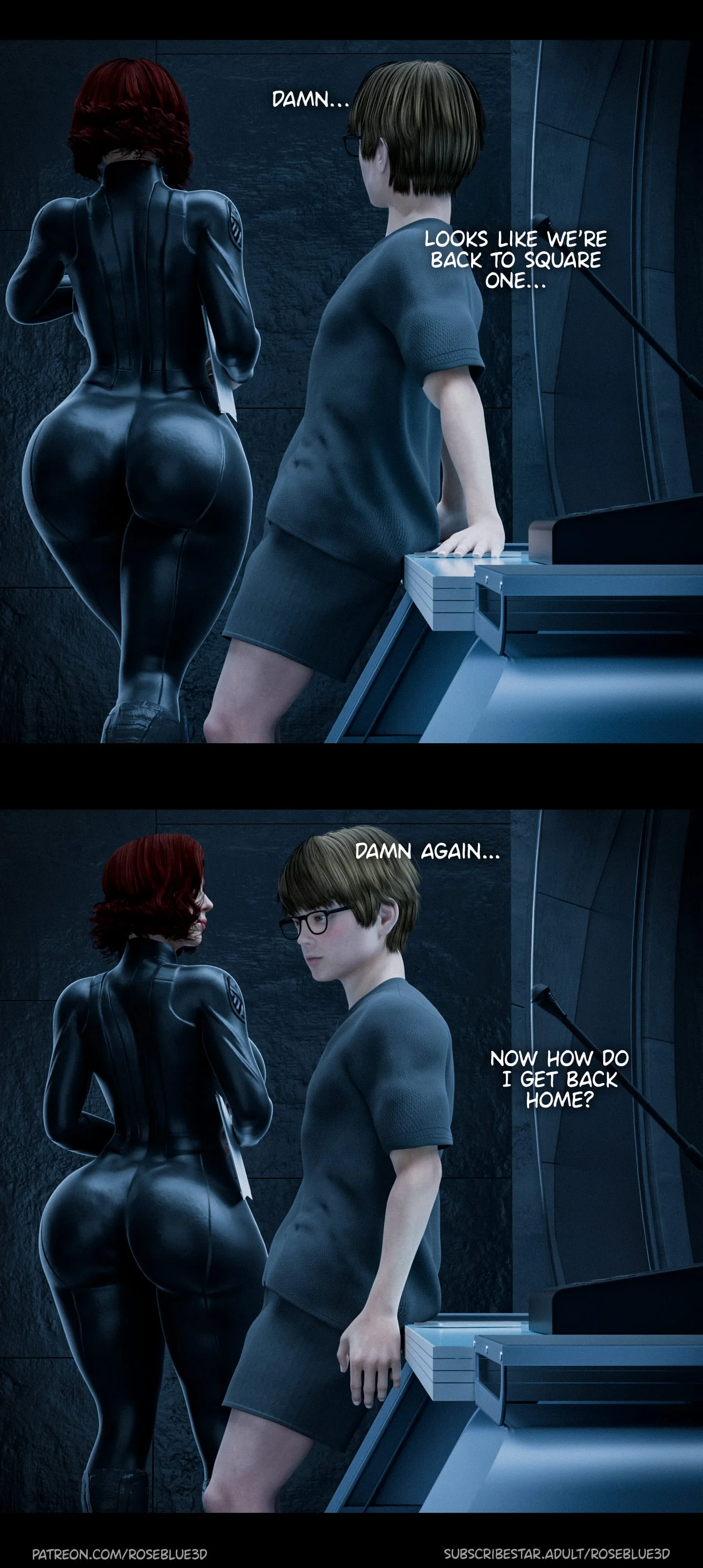 My Neighbor’s Widow  [RoseBlue3D] - 34 . My Neighbor's Widow - Ch.34 - Page 110