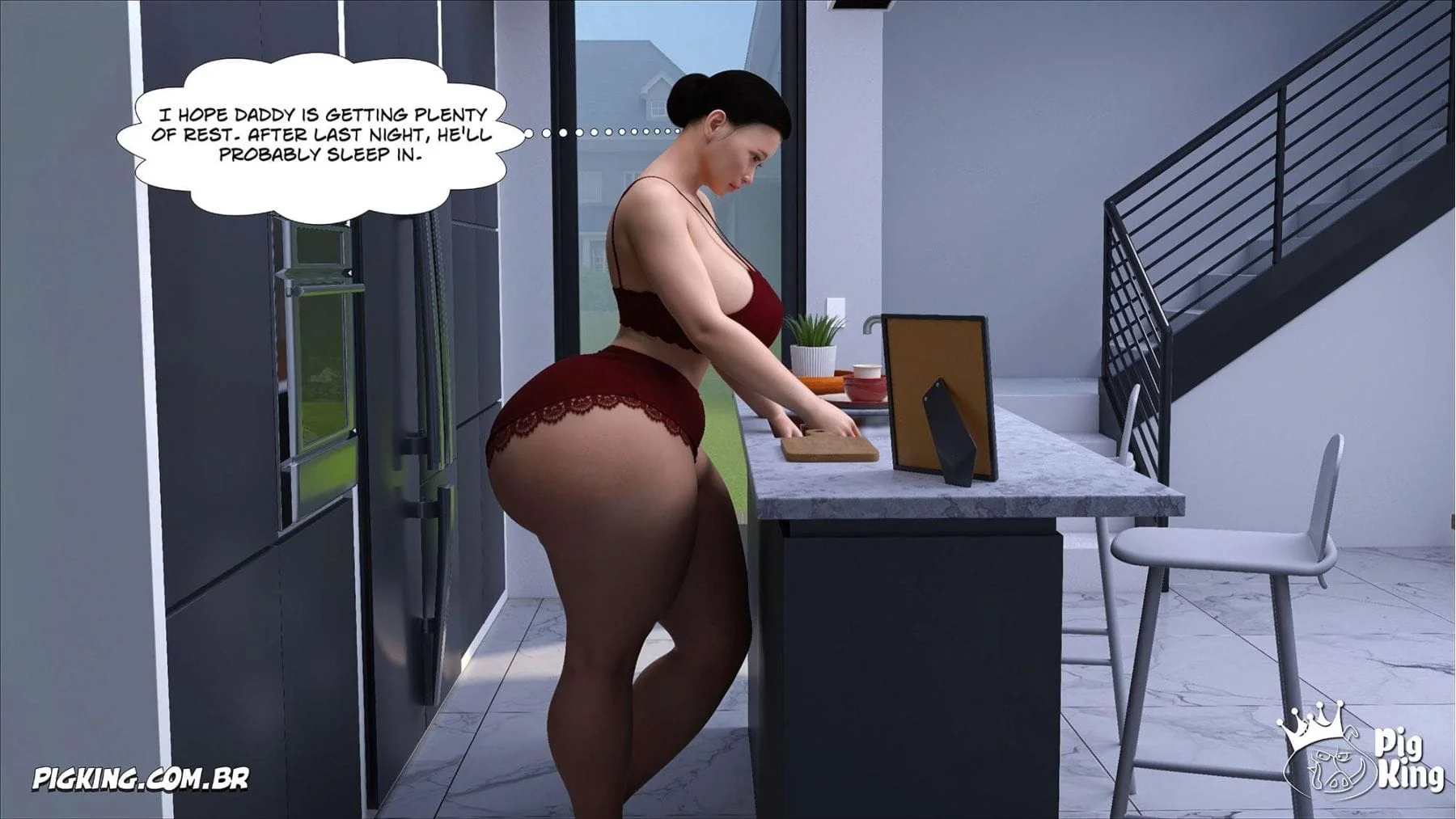 Kobayashi Family [CrazyDad3D] - Kobayashi Family 13 - Page 4