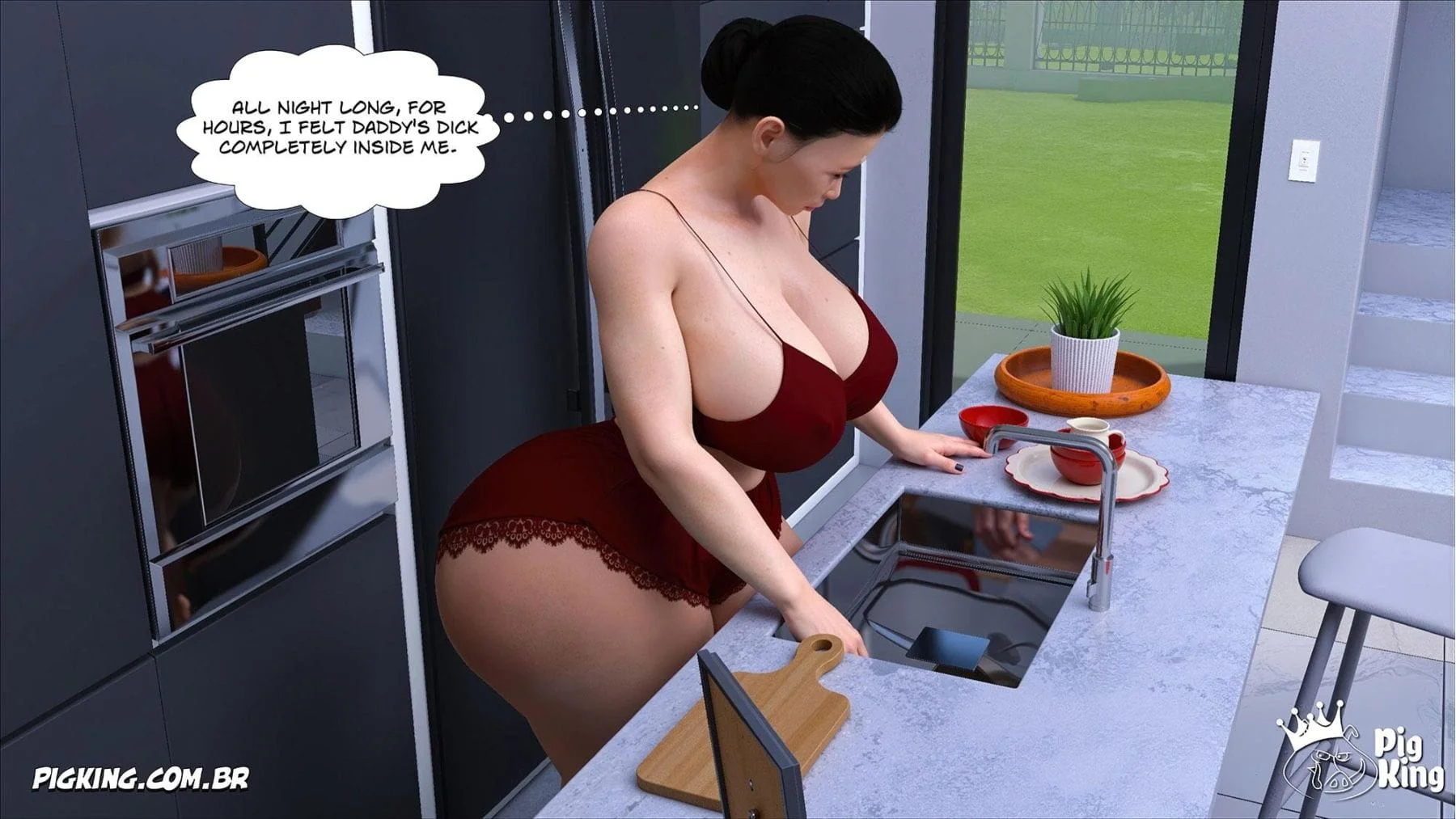 Kobayashi Family [CrazyDad3D] - Kobayashi Family 13 - Page 9