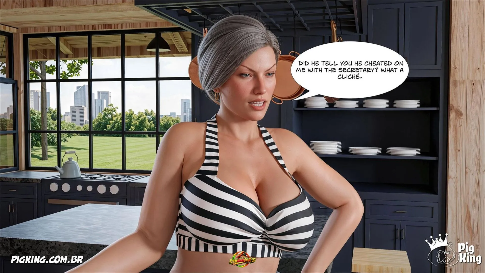 Ms. Camila [PigKing] - 9 . Gammer - Ms. Camila - Chapter 9 - Page 12