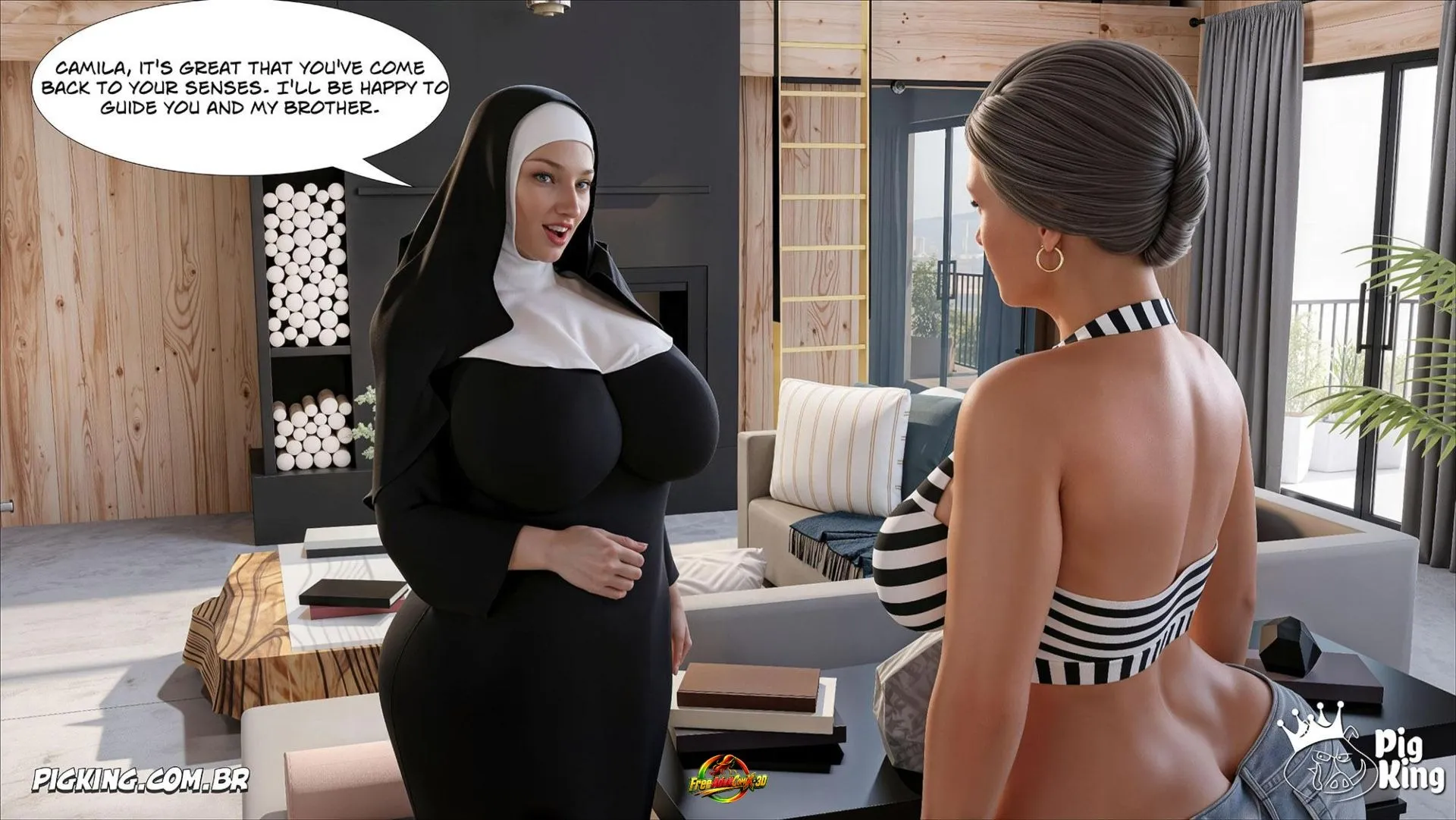 Ms. Camila [PigKing] - 9 . Gammer - Ms. Camila - Chapter 9 - Page 36