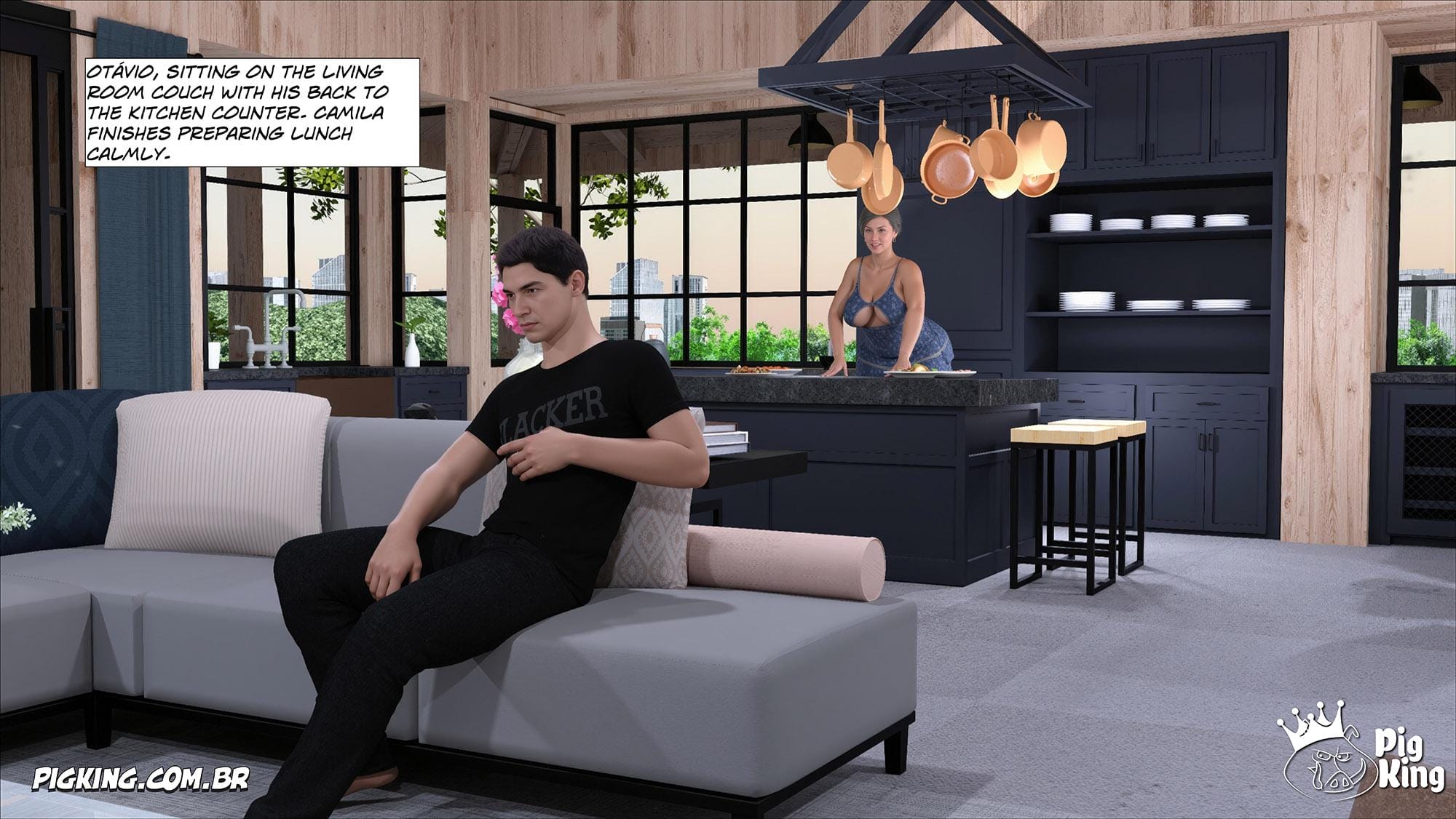 Ms. Camila [PigKing] - 7 . Gammer - Ms. Camila - Chapter 7 - Page 75