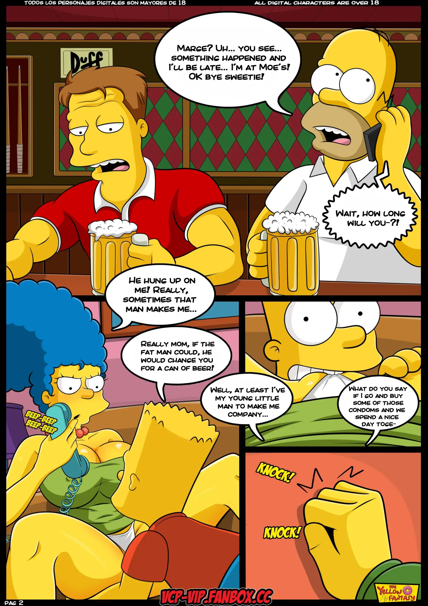 The Yellow Fantasy 4: Babysitting without Babysitting - Babysitting without Babysitting [The Simpsons] - Page 3