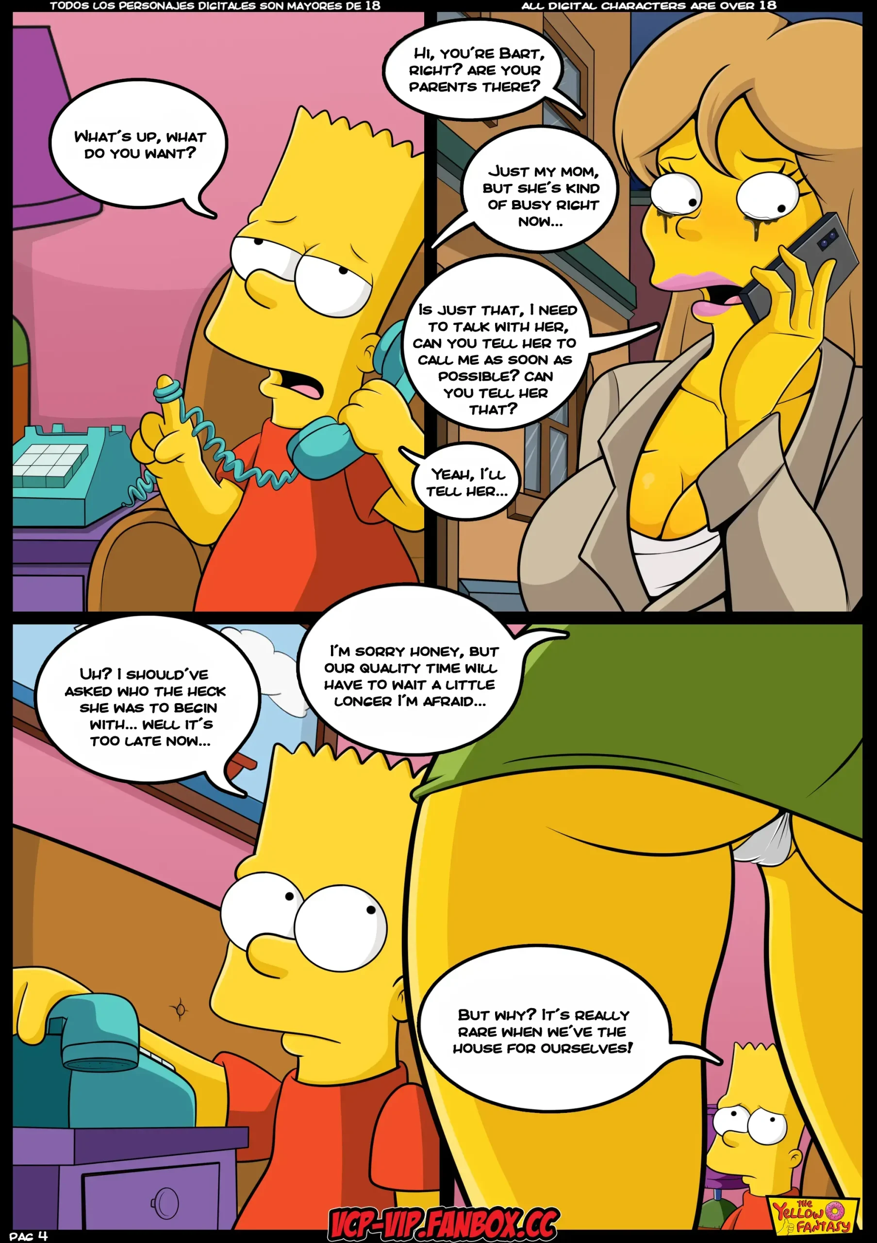 The Yellow Fantasy 4: Babysitting without Babysitting - Babysitting without Babysitting [The Simpsons] - Page 5