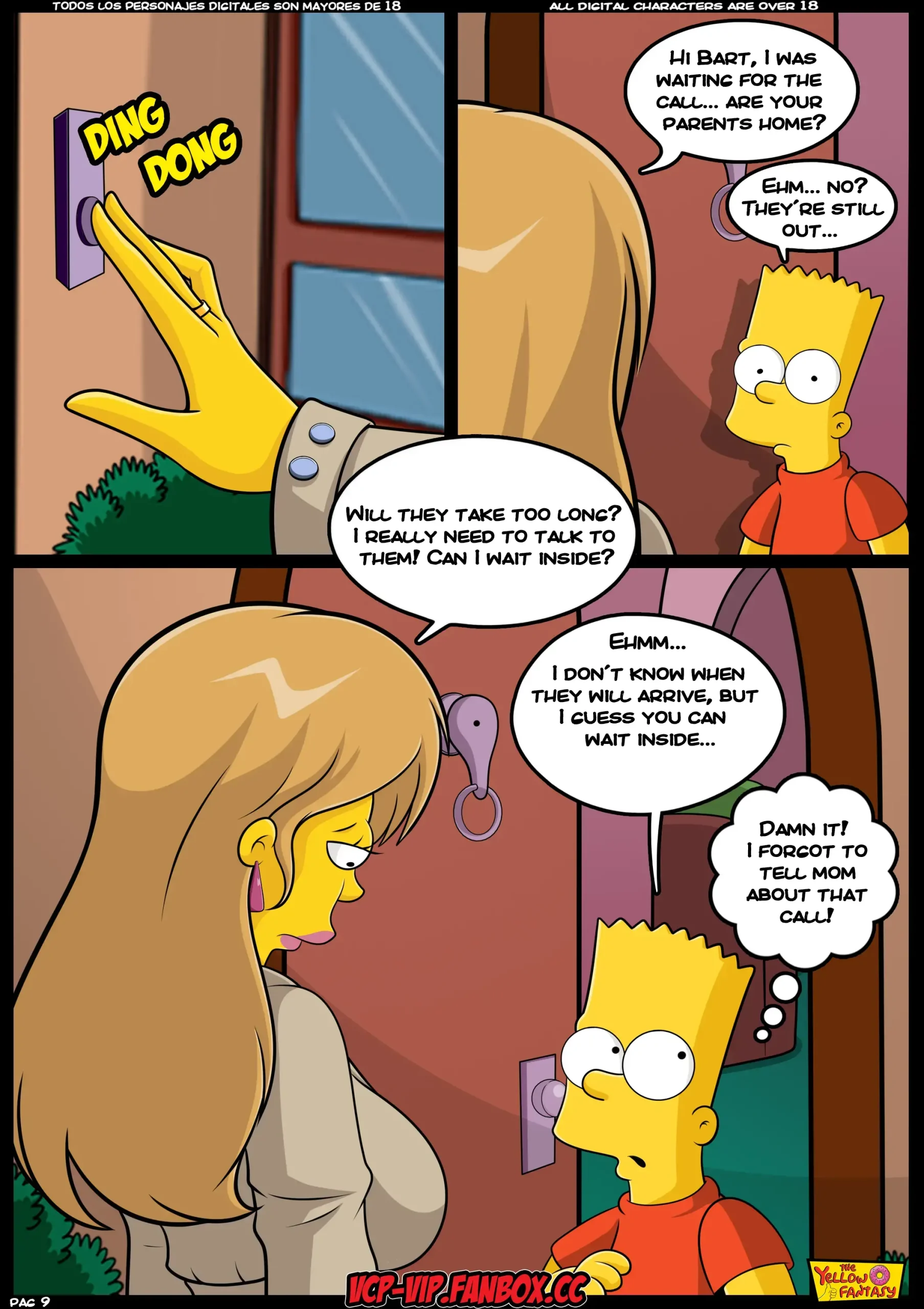 The Yellow Fantasy 4: Babysitting without Babysitting - Babysitting without Babysitting [The Simpsons] - Page 10