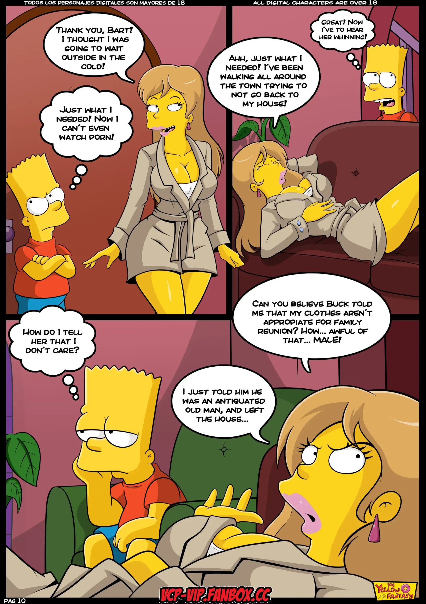 The Yellow Fantasy 4: Babysitting without Babysitting - Babysitting without Babysitting [The Simpsons] - Page 11