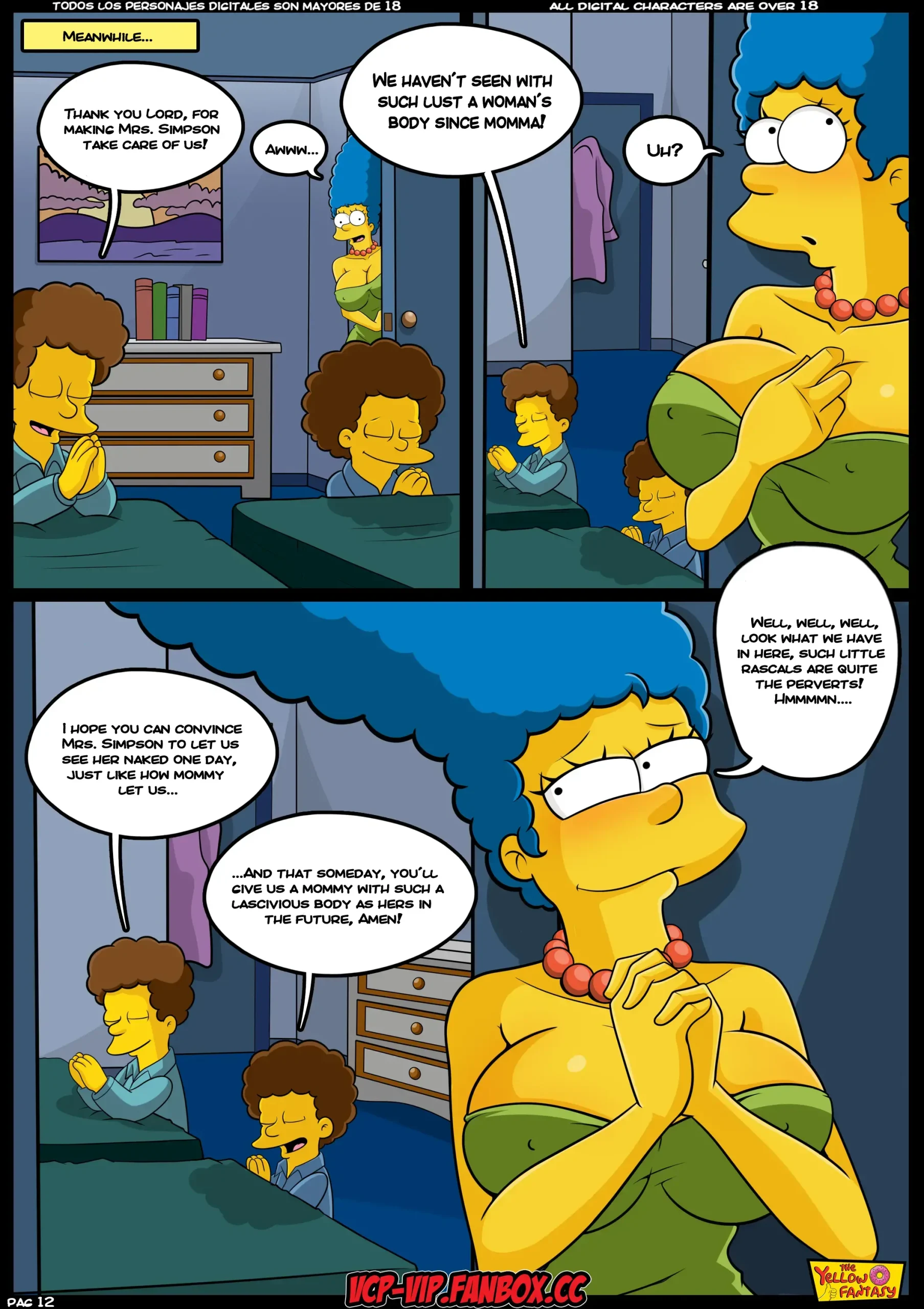 The Yellow Fantasy 4: Babysitting without Babysitting - Babysitting without Babysitting [The Simpsons] - Page 13