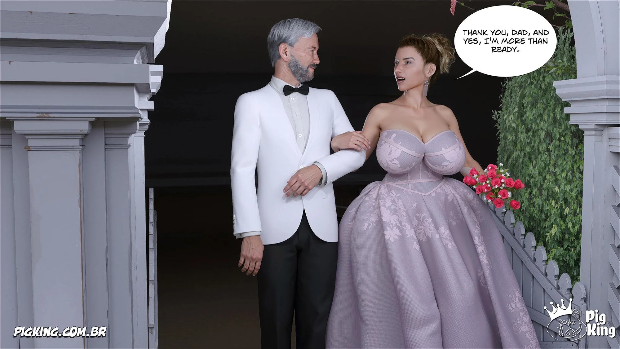 Father in Law at Home 53-67 [CrazyDad3D] - Father in Law at Home 66 - Page 8