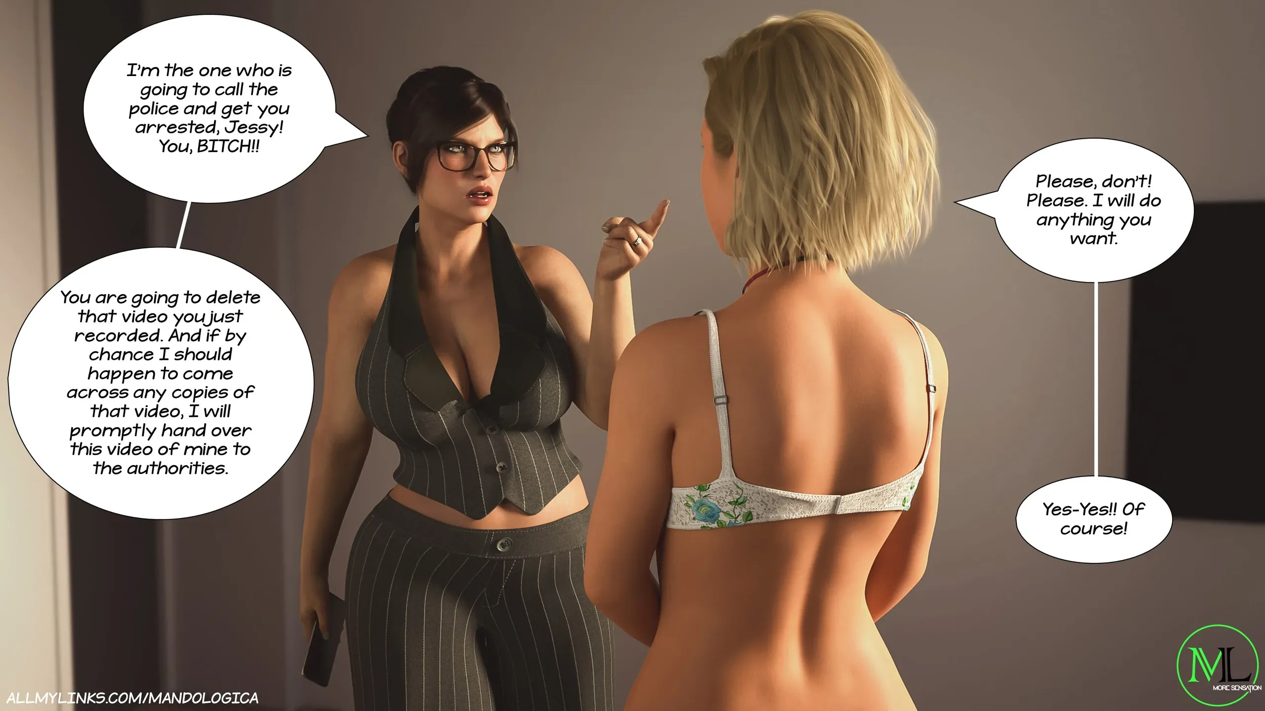 Forbidden Flames [MandoLogica] - 3 . Forbidden Flames - Chapter 3 - Page 24