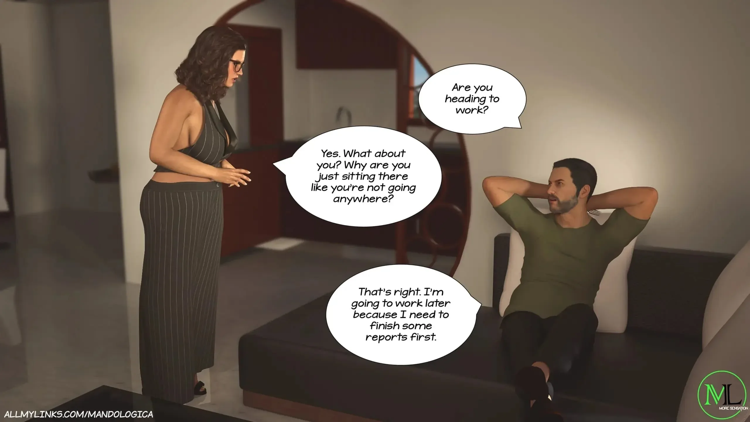 Forbidden Flames [MandoLogica] - 5 . Forbidden Flames - Chapter 5 - Page 6