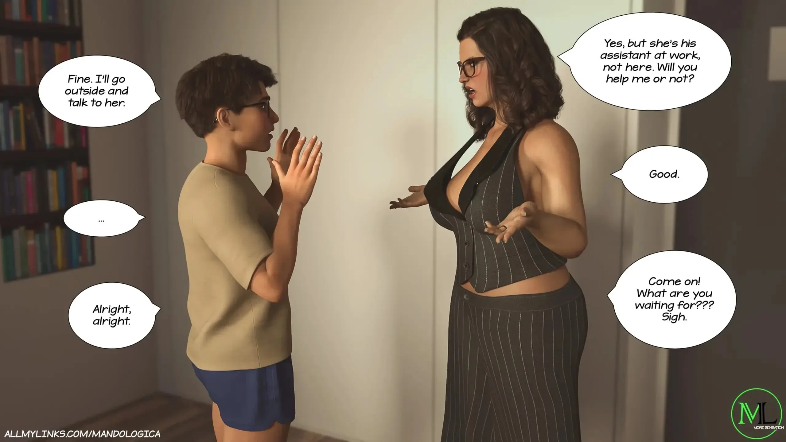 Forbidden Flames [MandoLogica] - 5 . Forbidden Flames - Chapter 5 - Page 14