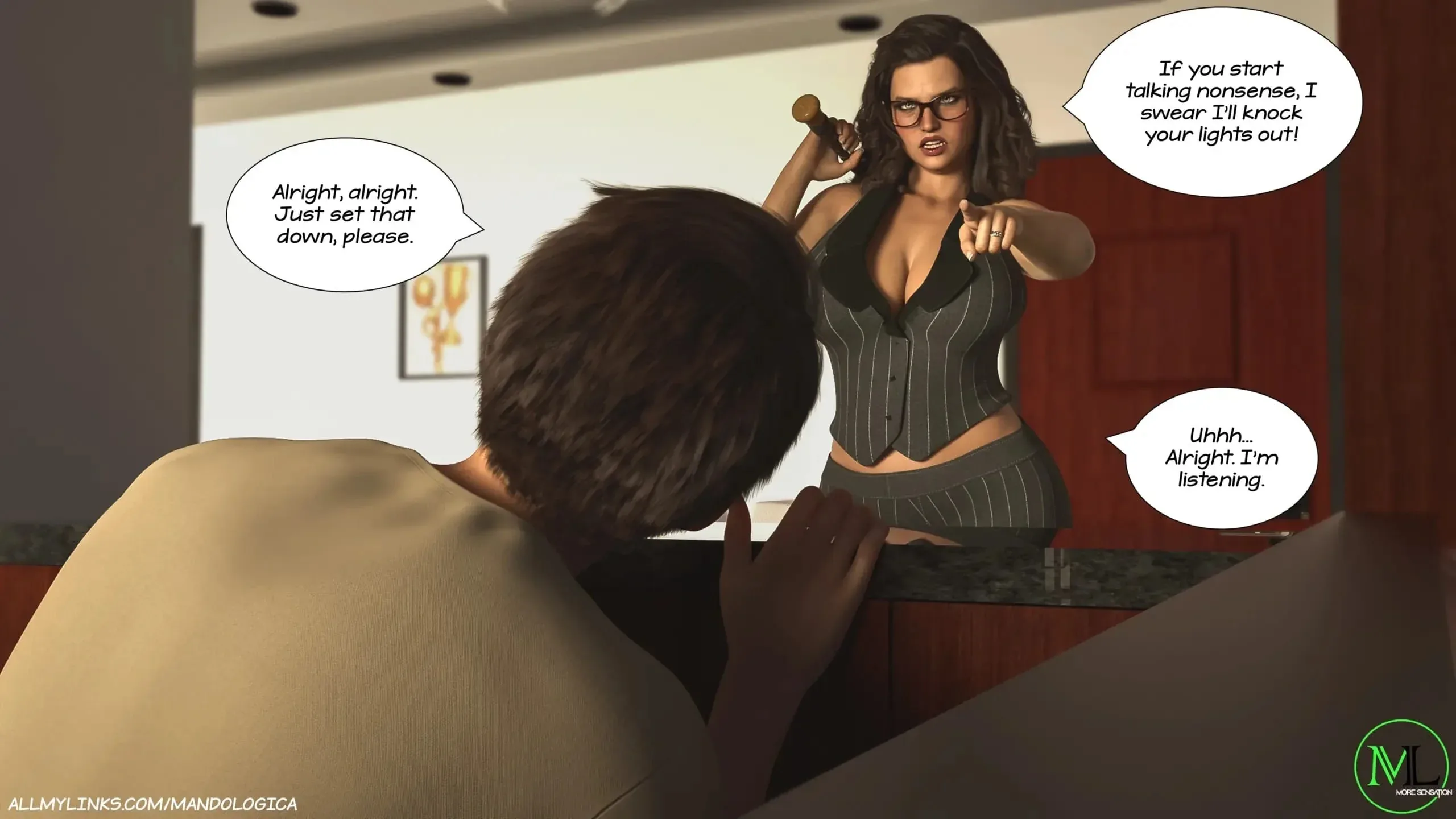 Forbidden Flames [MandoLogica] - 5 . Forbidden Flames - Chapter 5 - Page 64