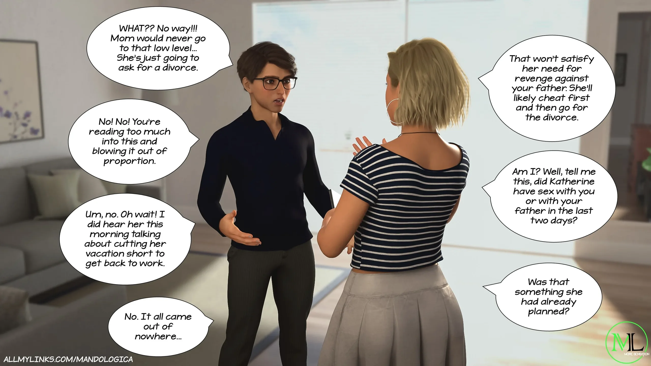 Forbidden Flames [MandoLogica] - 4 . Forbidden Flames - Chapter 4 - Page 185