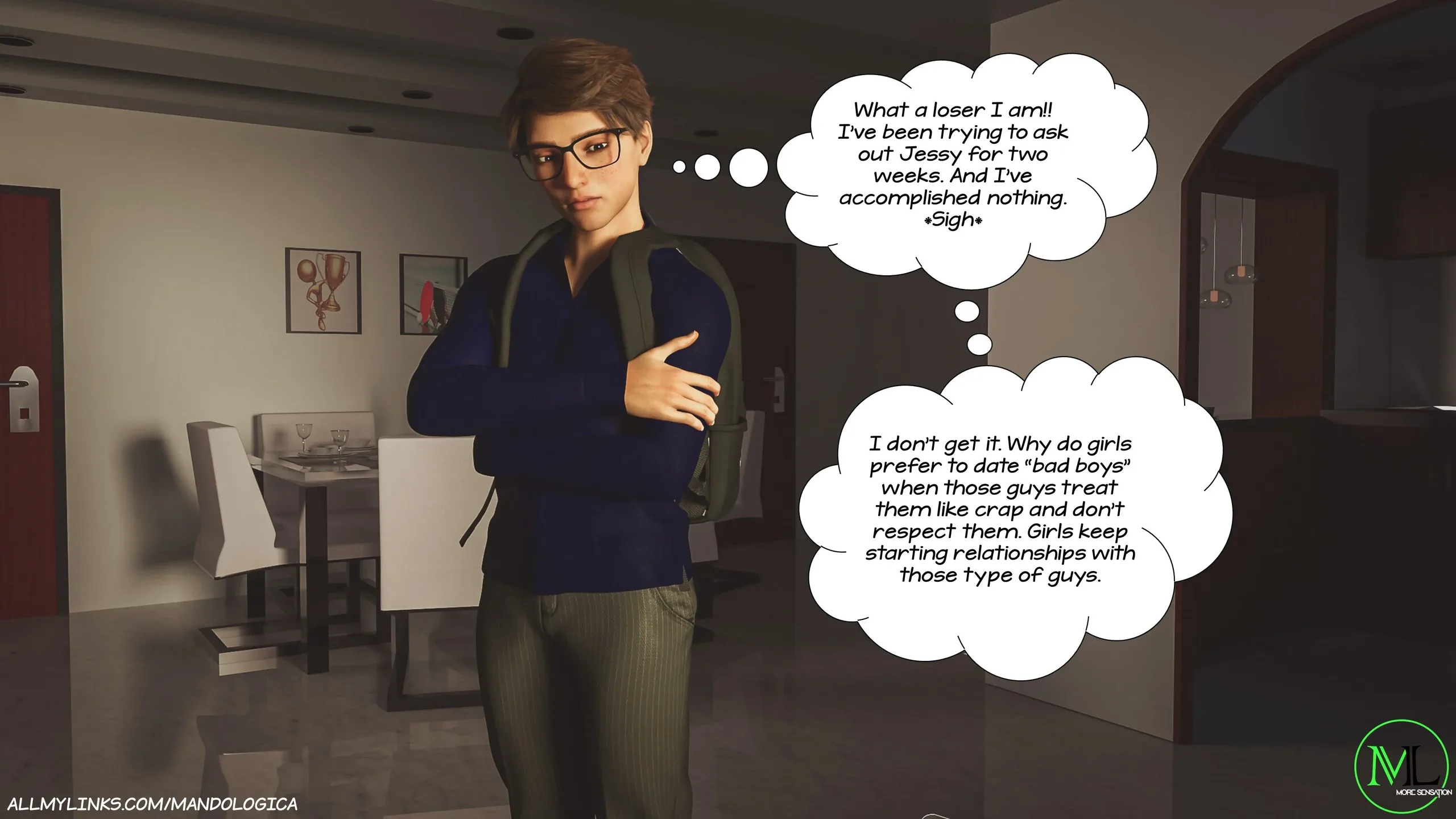 Forbidden Flames [MandoLogica] - 1 . Forbidden Flames - Chapter 1 - Page 4
