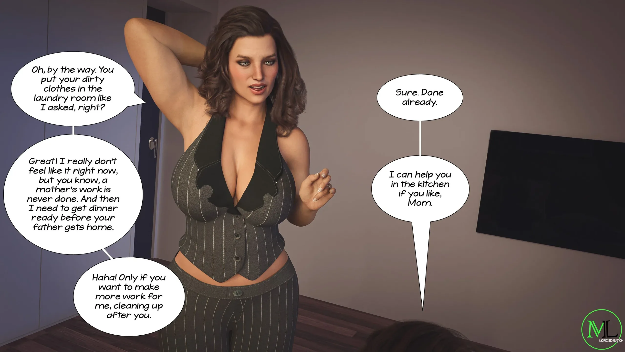 Forbidden Flames [MandoLogica] - 1 . Forbidden Flames - Chapter 1 - Page 12