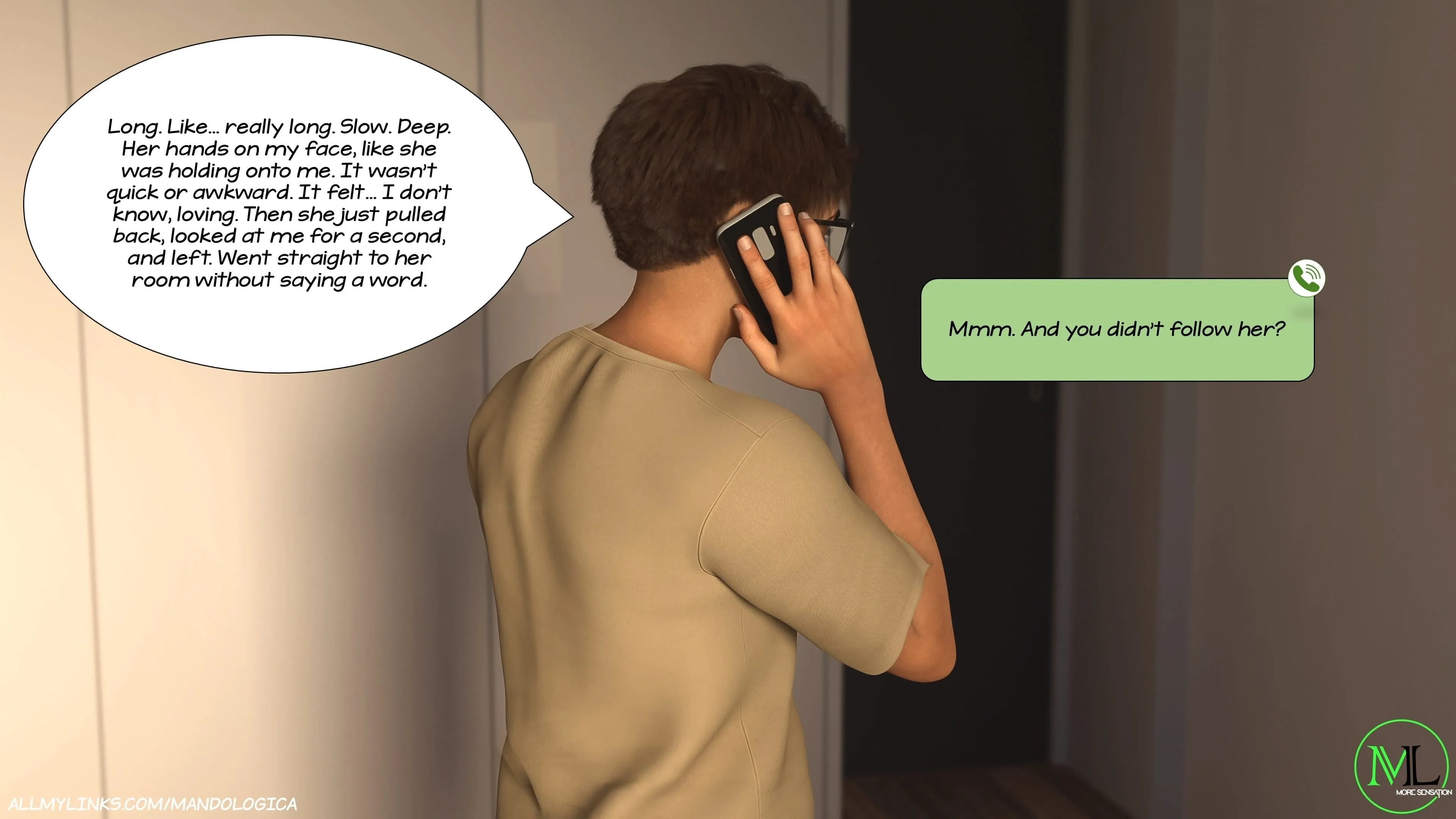 Forbidden Flames [MandoLogica] - 9 . Forbidden Flames - Chapter 9 - Page 4