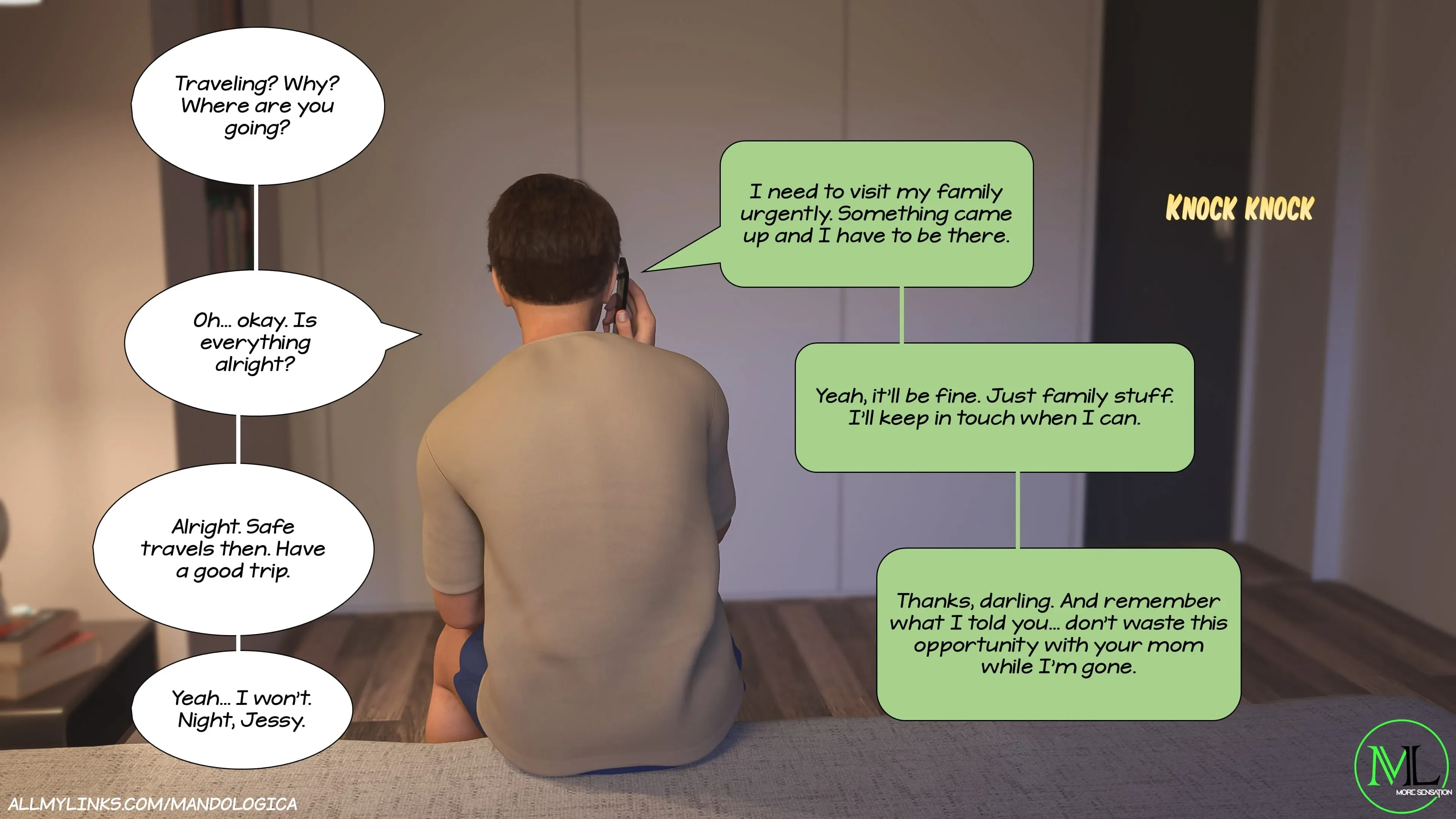 Forbidden Flames [MandoLogica] - 10 . Forbidden Flames - Chapter 10 - Page 12