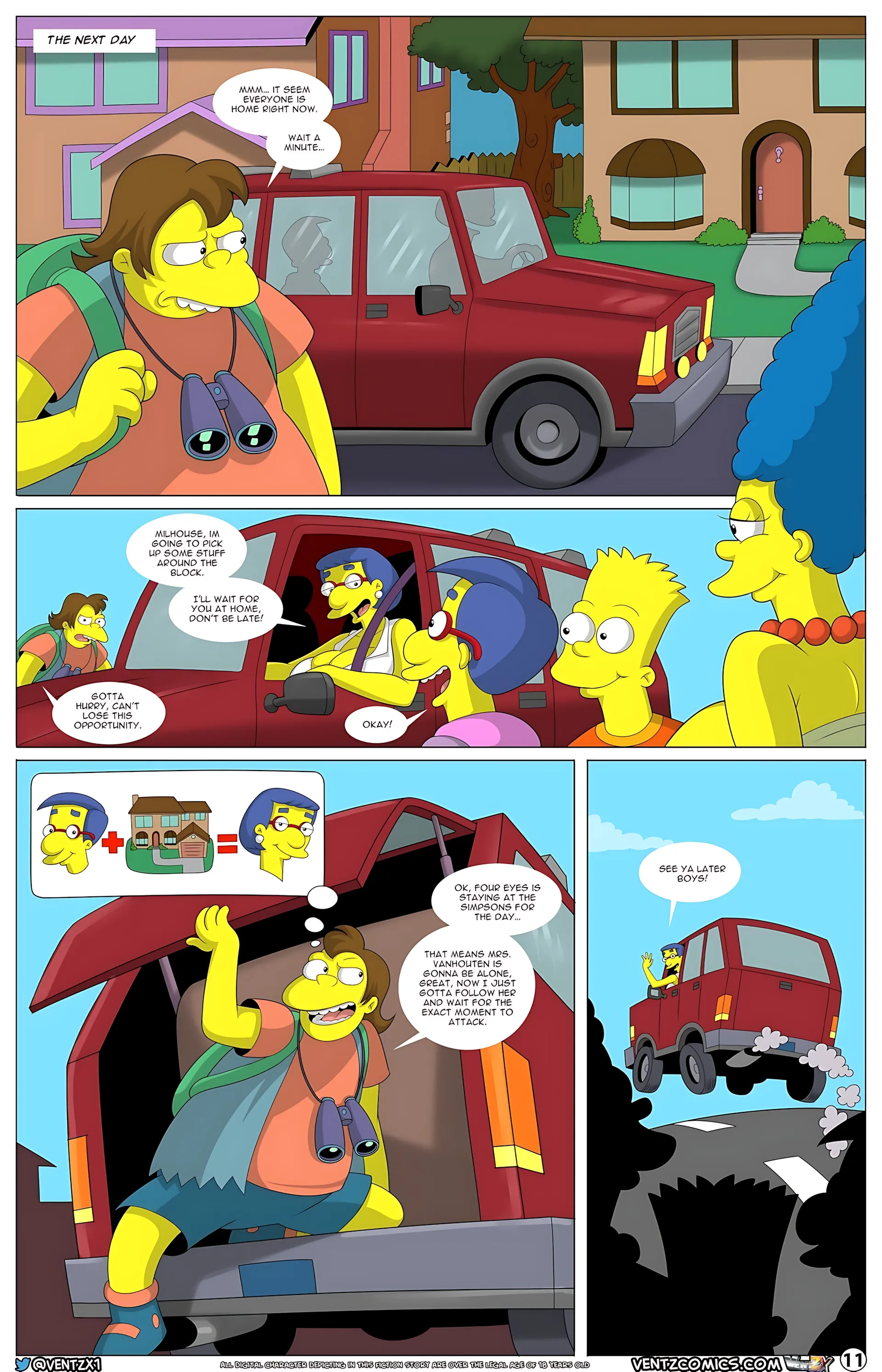 Bully’s Quest – The Simpsons [VentzX] - 1. Bully's Quest - Chapter 1 - Page 12