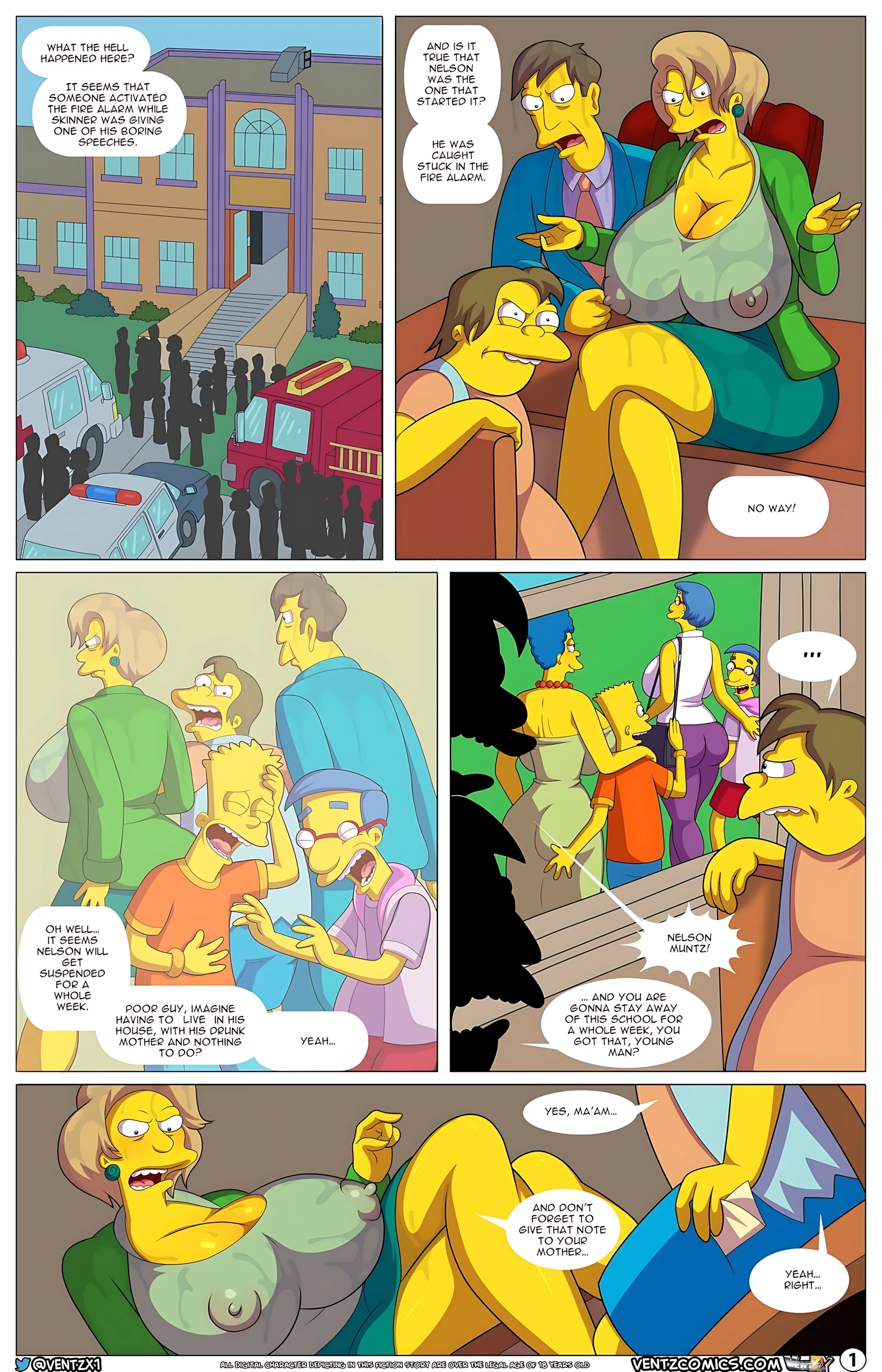 Bully’s Quest – The Simpsons [VentzX] - 1. Bully's Quest - Chapter 1 - Page 2