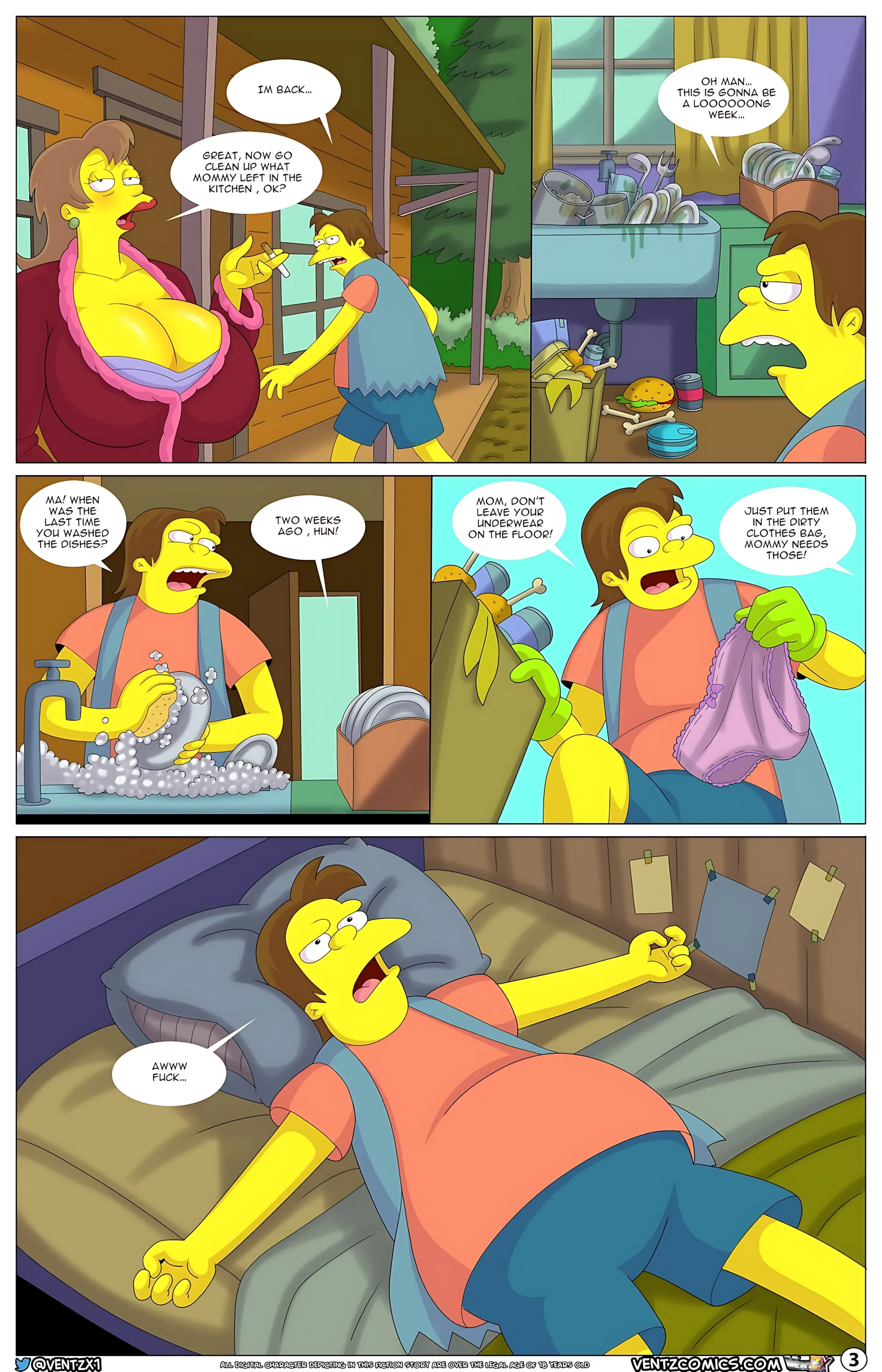 Bully’s Quest – The Simpsons [VentzX] - 1. Bully's Quest - Chapter 1 - Page 4