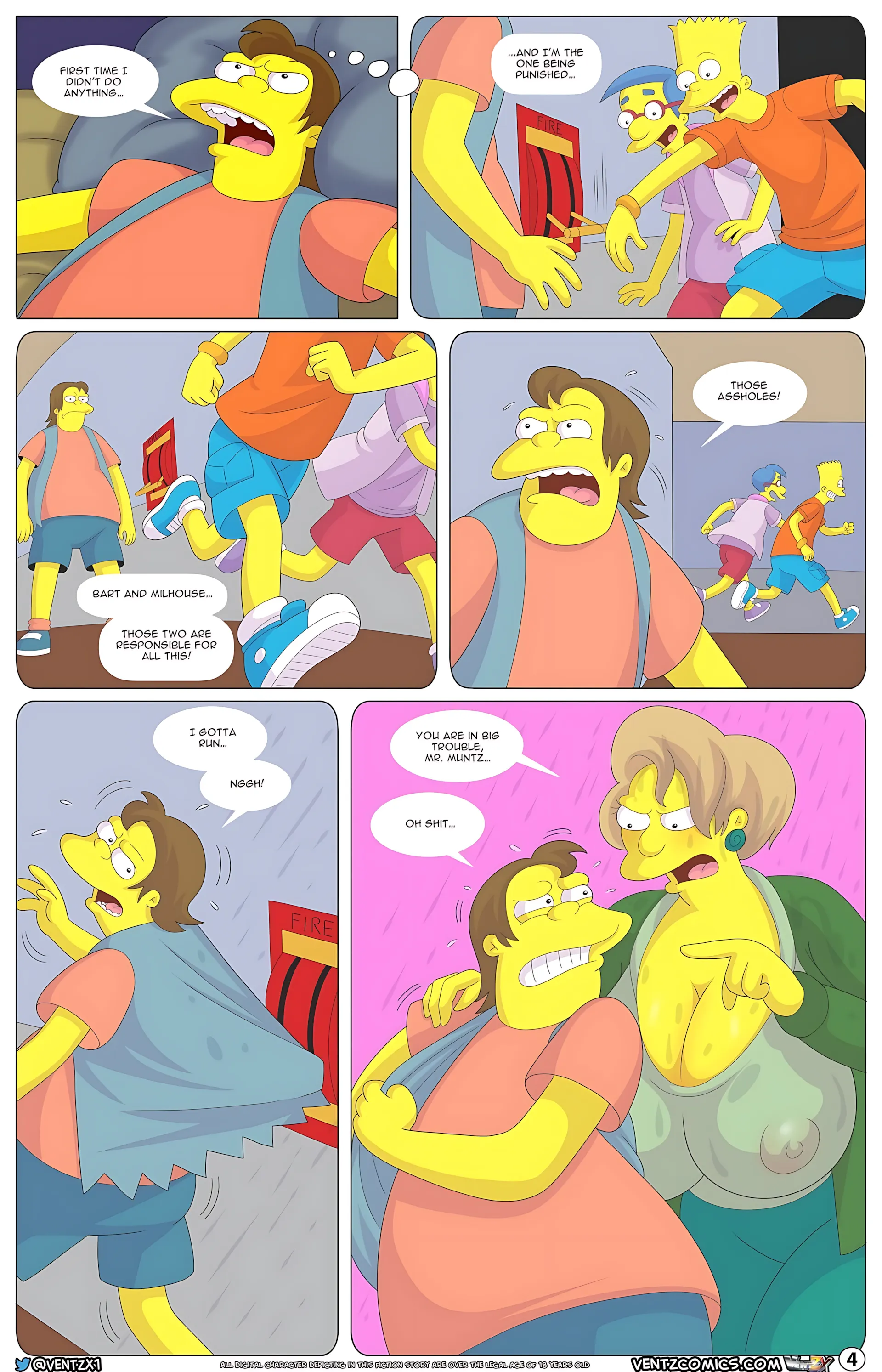 Bully’s Quest – The Simpsons [VentzX] - 1. Bully's Quest - Chapter 1 - Page 5