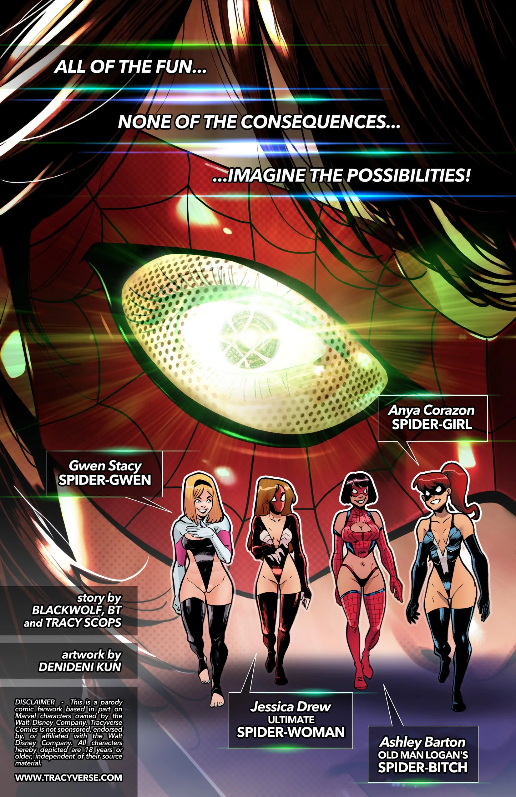 Sluttish Spider Bitches’ Night Out (Spider-Man, X-Men) - 1 . Sluttish Spider Bitches’ Night Out - Chapter 1 - Page 2