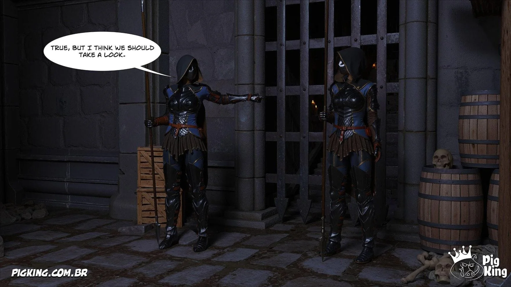 Queen Azalea 11-16 [CrazyDad3D] - Queen Azalea 17 - Page 43