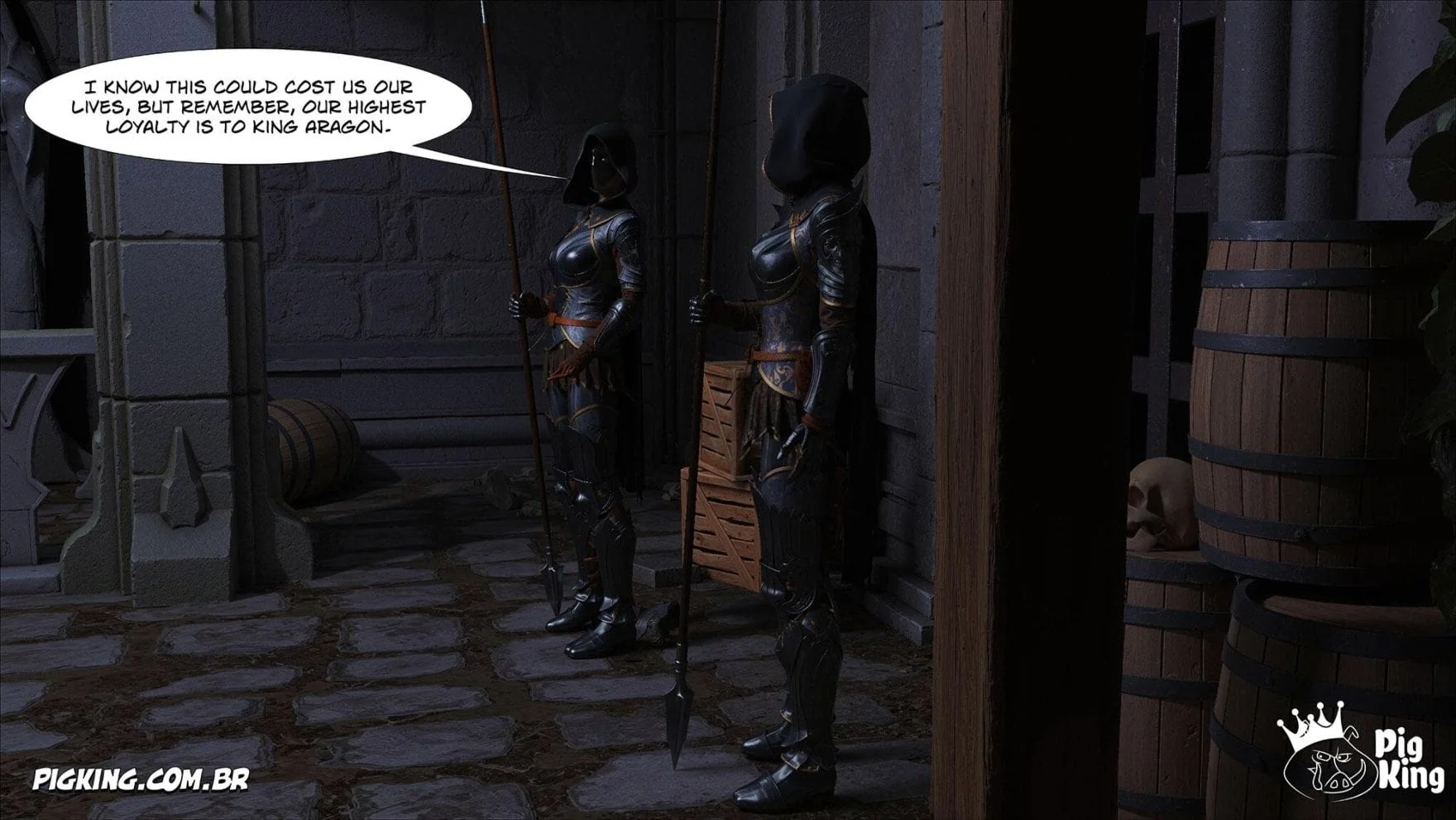 Queen Azalea 11-16 [CrazyDad3D] - Queen Azalea 17 - Page 45