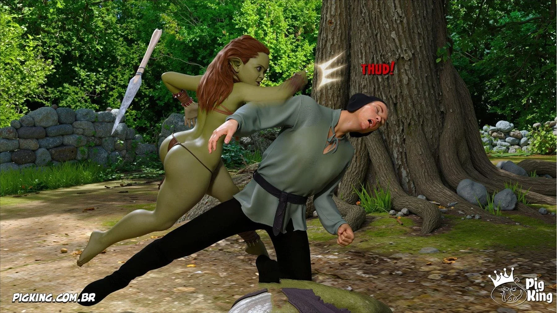 Queen Azalea 11-16 [CrazyDad3D] - Queen Azalea 19 - Page 42