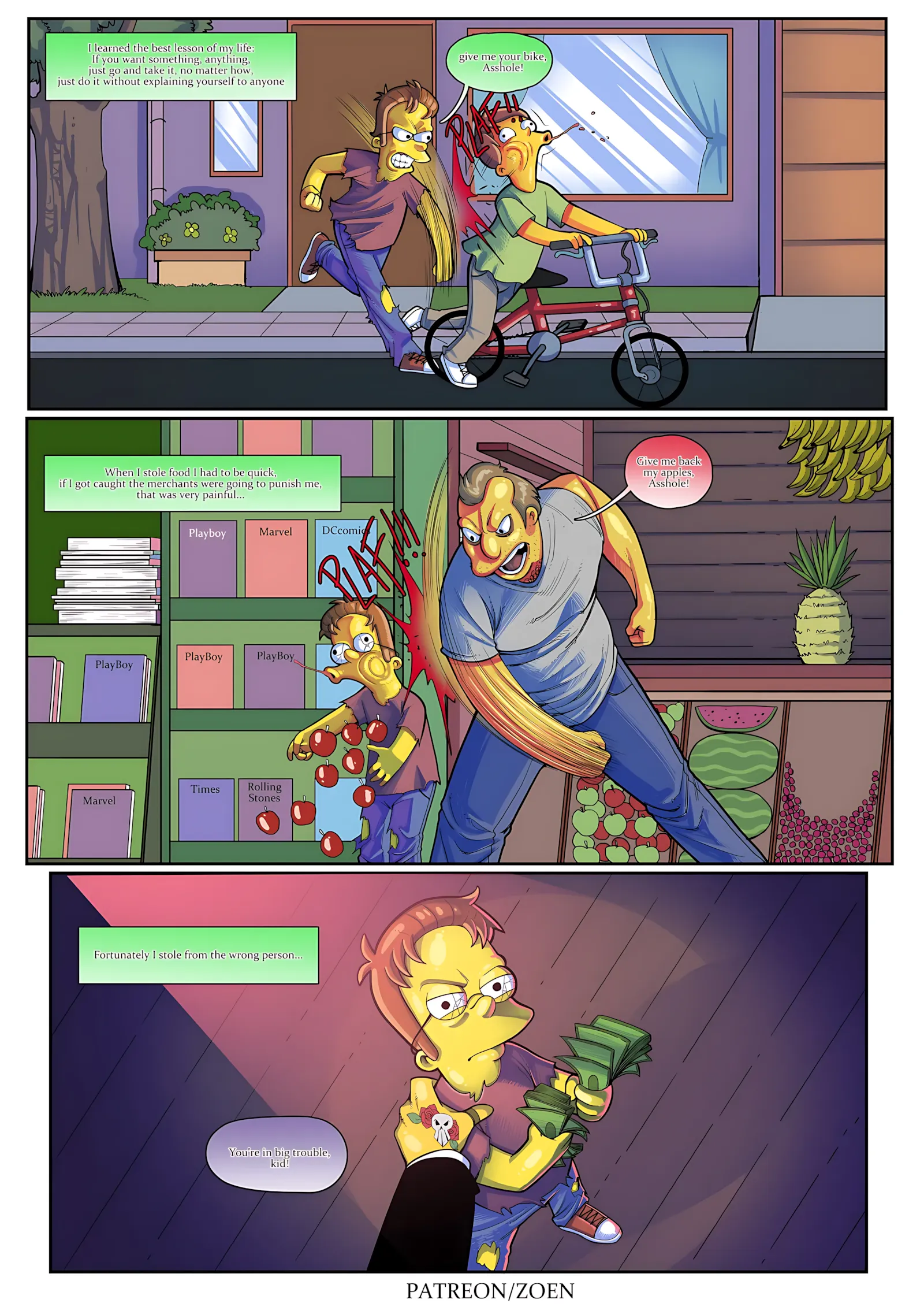 The Simpsons “Bad Boy” [Zoen] - The Simpsons "Bad Boy" - Page 4